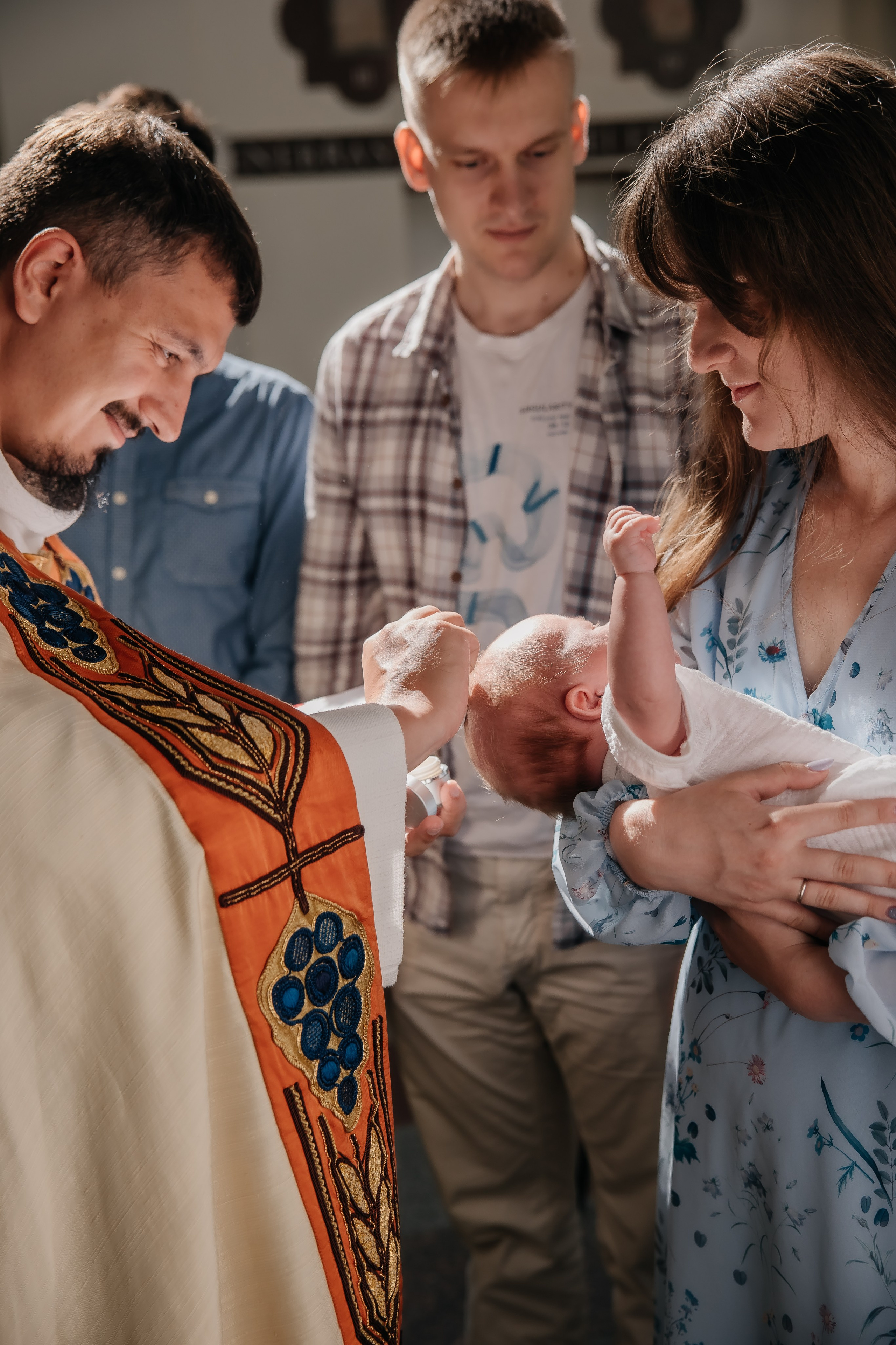 Крещение Святослава. Костёл святого Франциска. Фотограф ВИКА МЕДУЗА