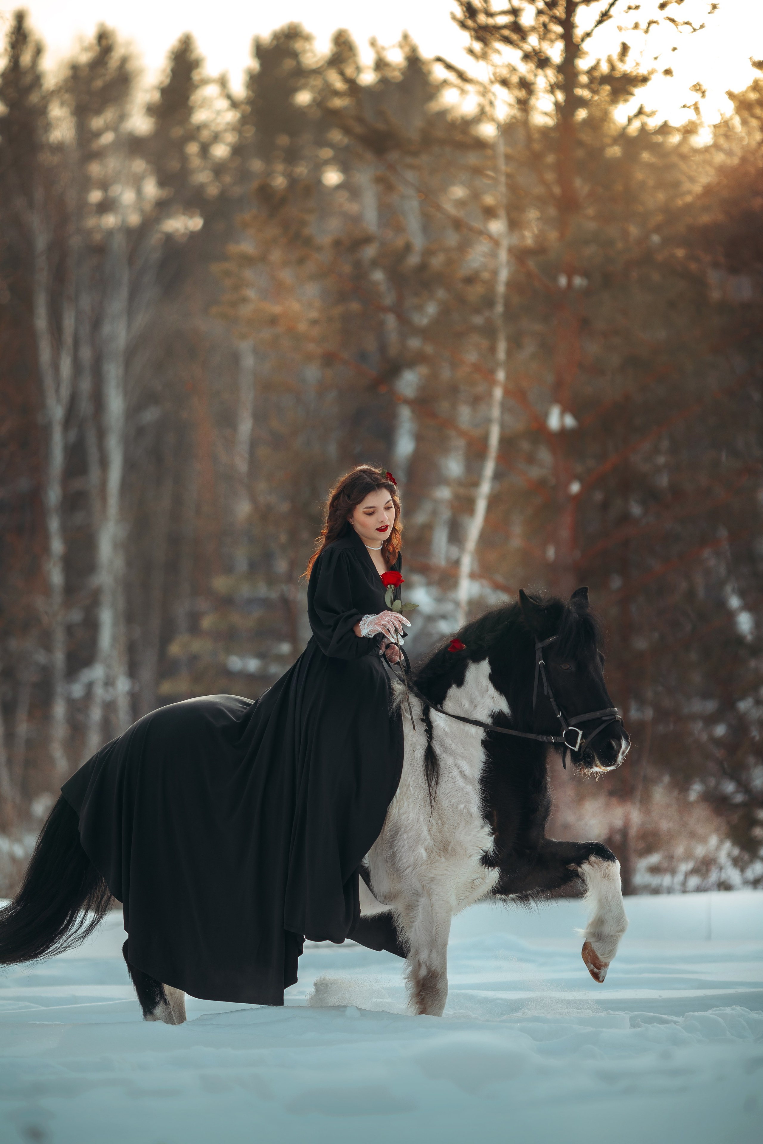 Катя и Шери. Анна Молчанова конный фотограф в Тюмени | фотосессии с лошадьми Тюмень