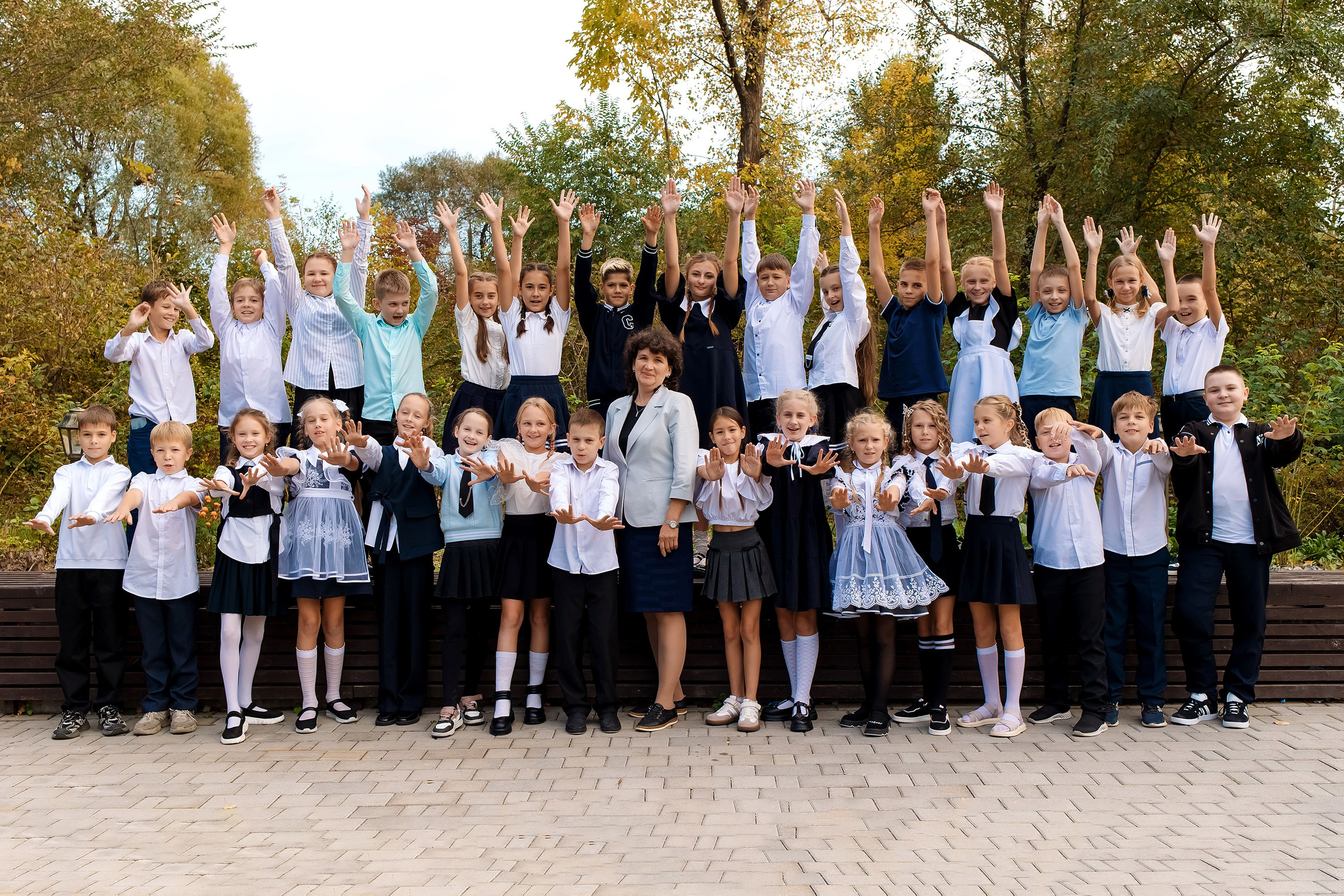 Школа 17, 4 класс. Фотограф Любовь Корниенко, Примоский край