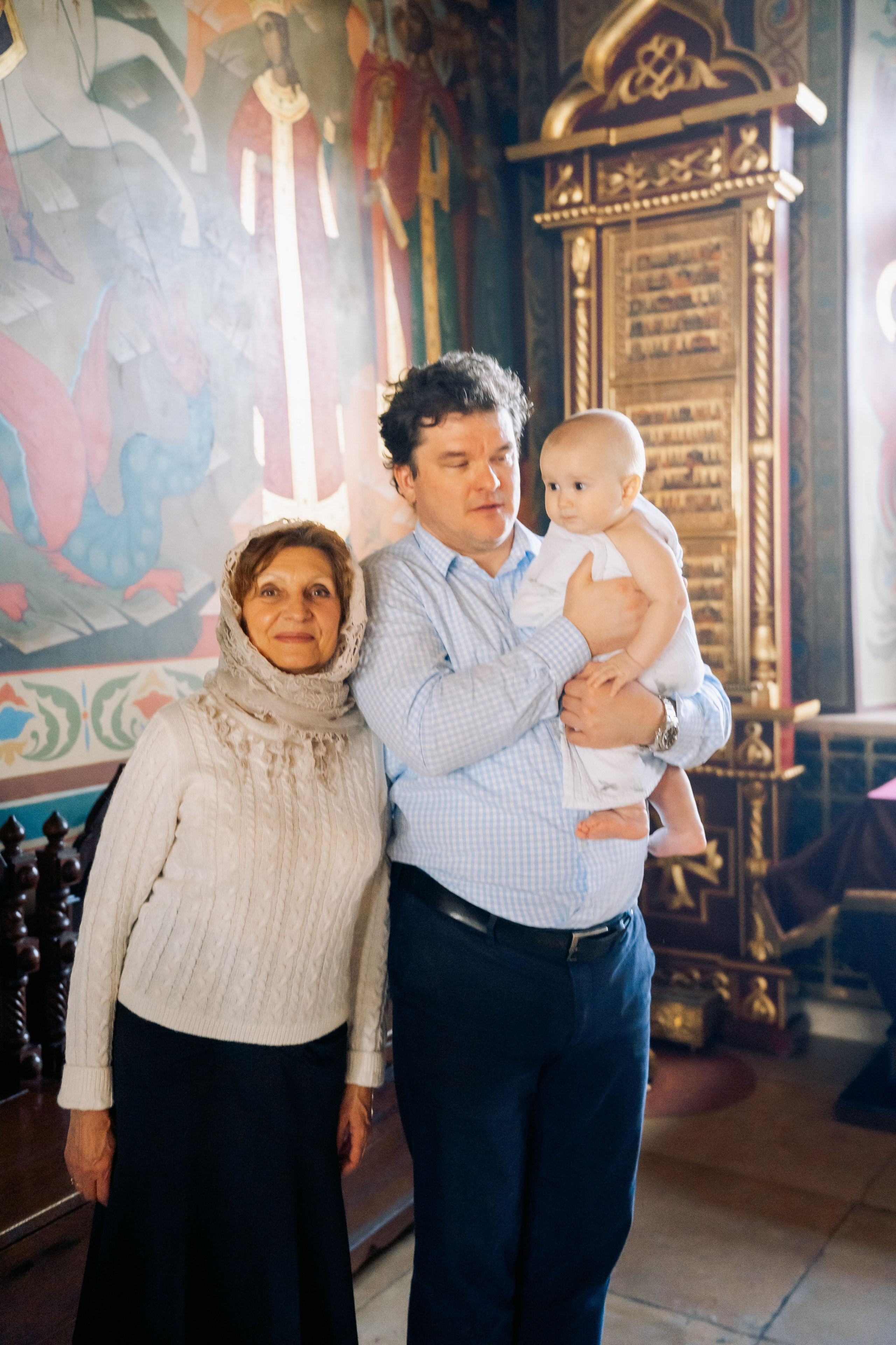 Крещение Мирона. Фотограф Казакова Анастасия