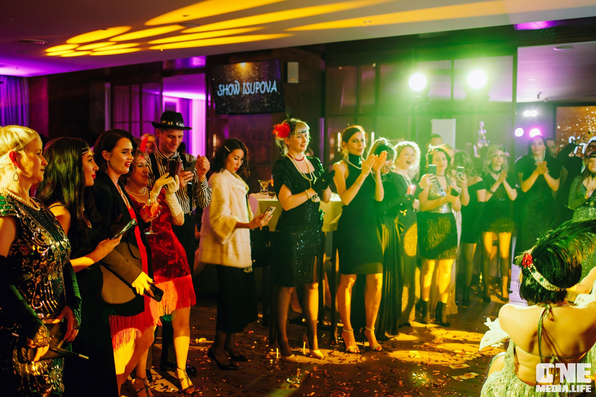Вечеринка в стиле GATSBY. One Media Life: фоторепортажи, фотоотчеты с мероприятий и заведений