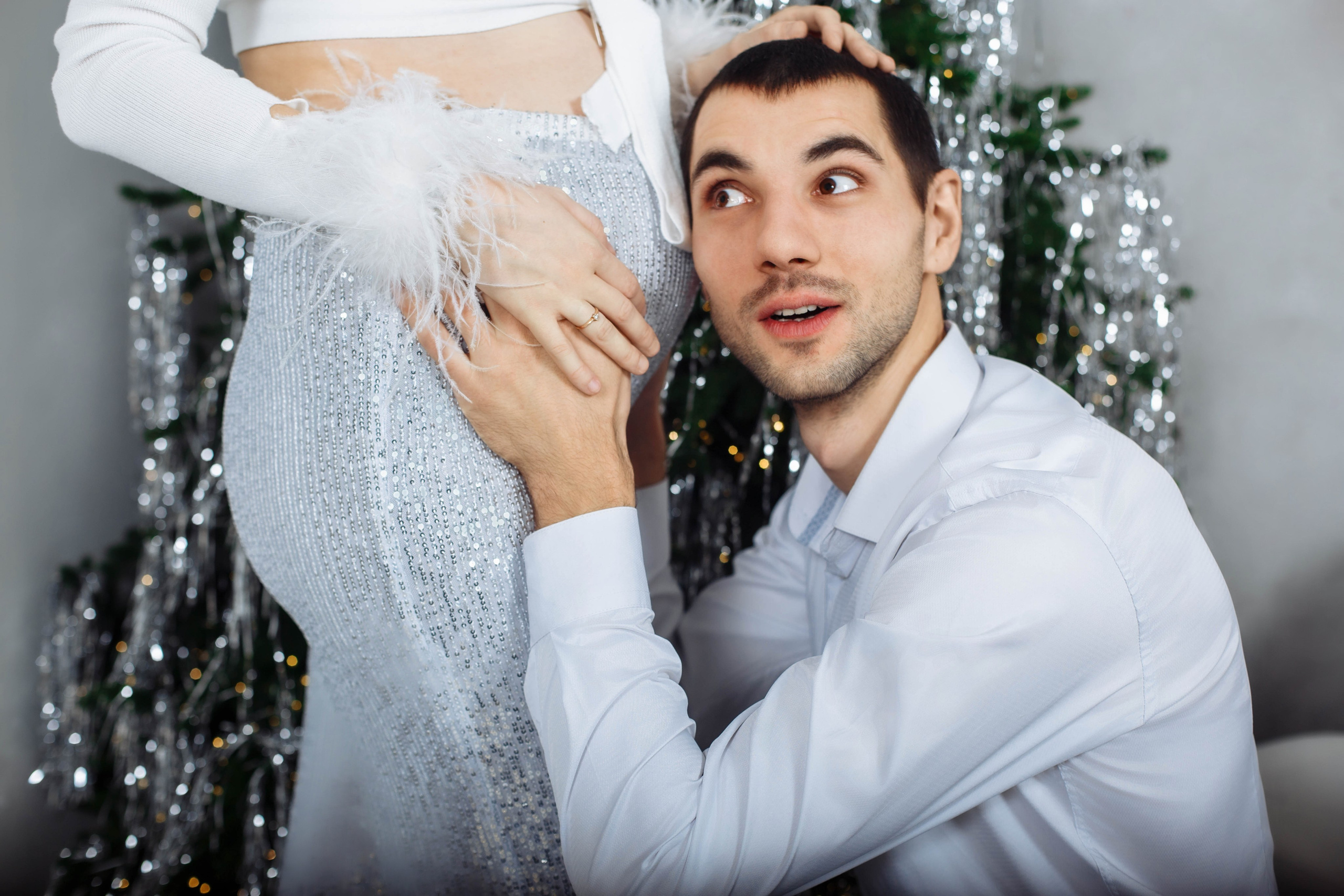 Семейная фотосессия по беременности, фотограф Павел Коротков