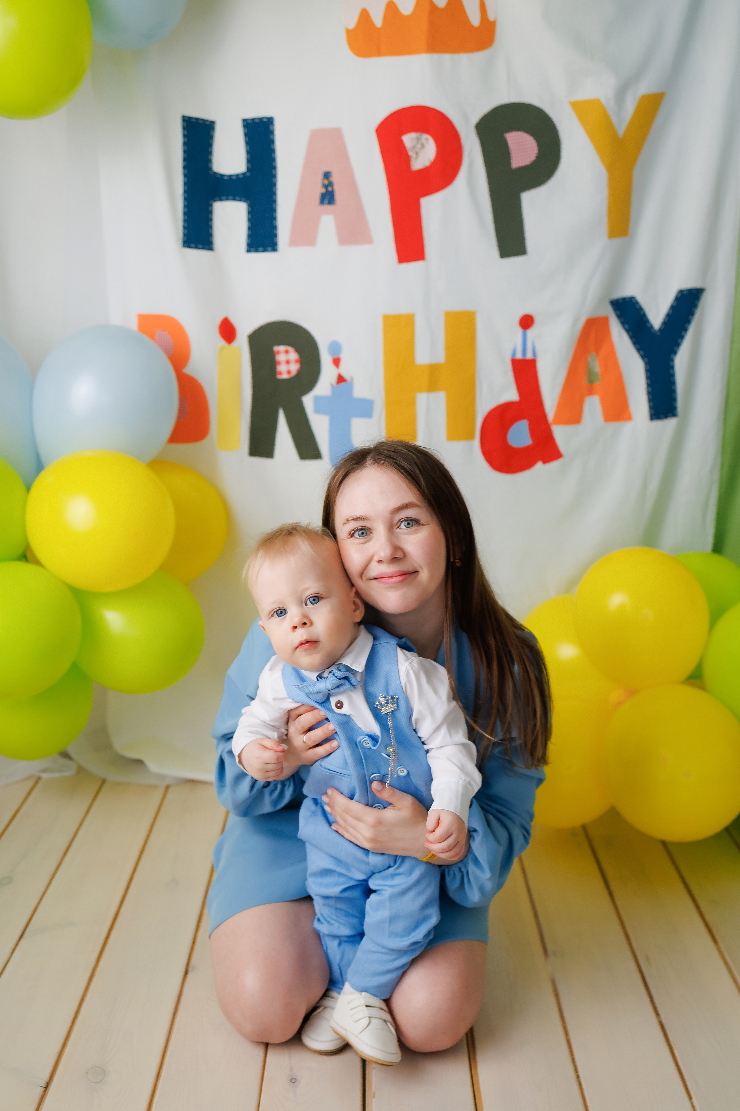 Сашеньке 1 годик. Фотограф новорожденный малышей Новосибирск