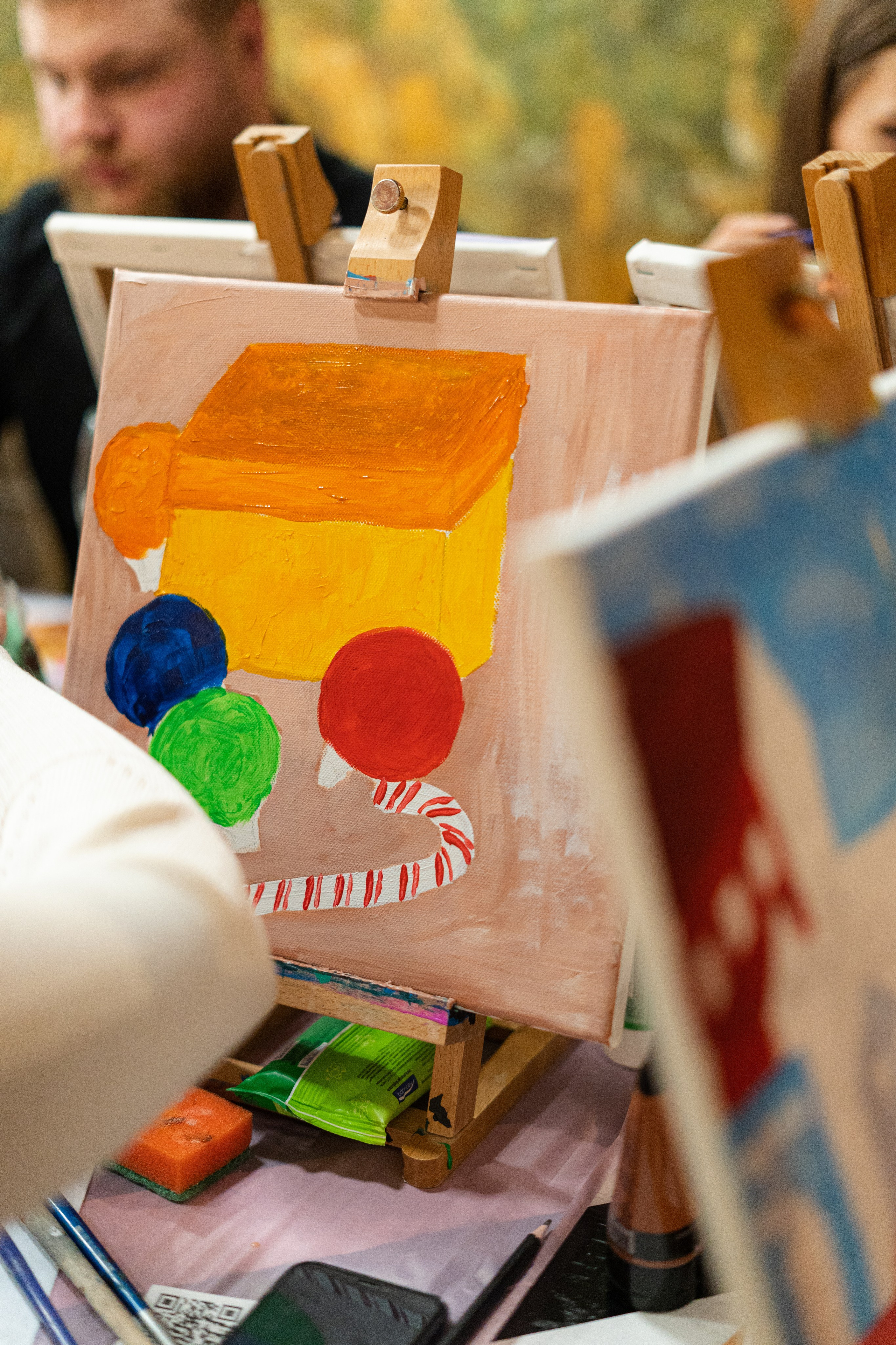 Корпоратив Teach Me Art 2. Портретный фотограф в Москве и Санкт-Петербурге Арина Чех