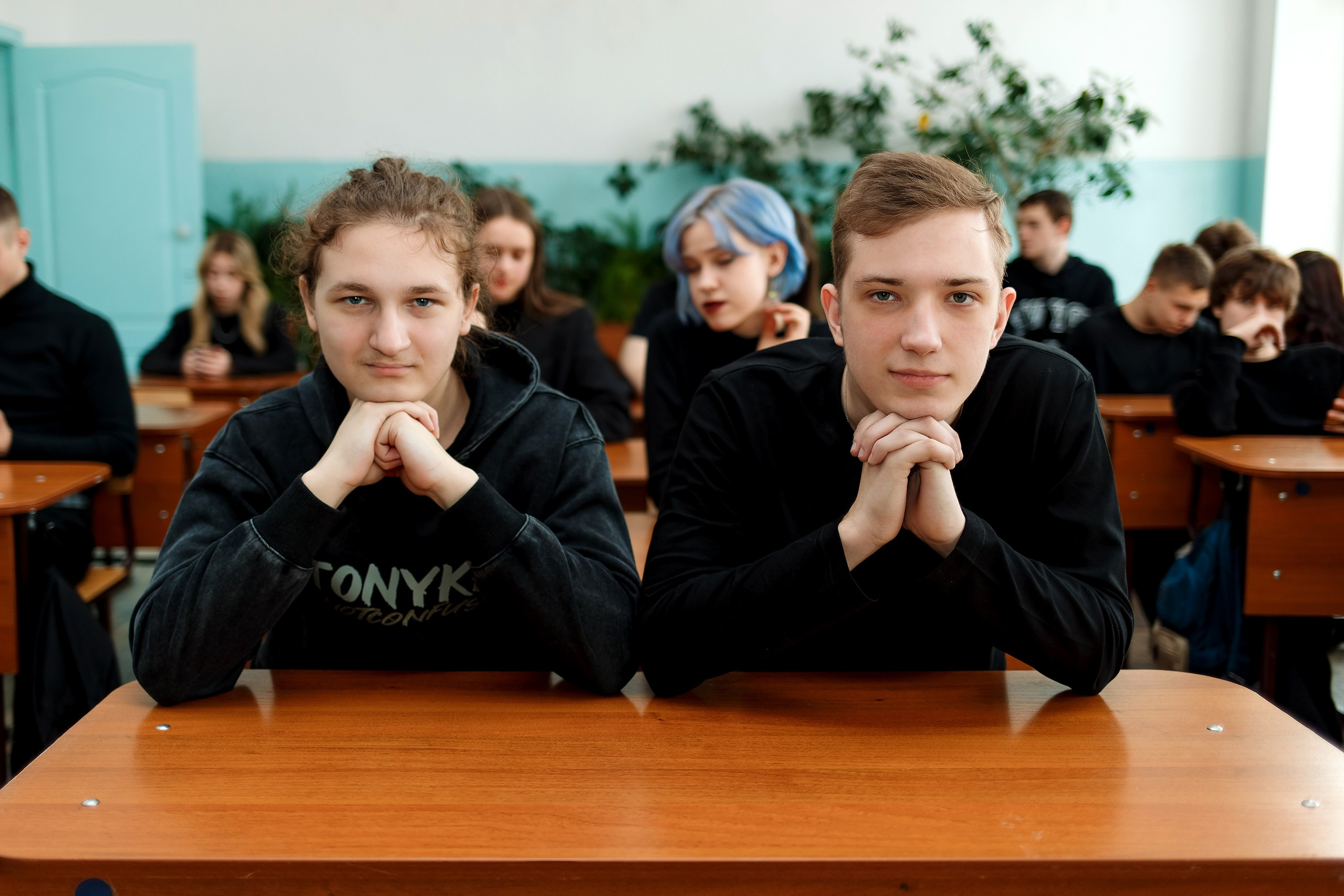 11 класс съемка в школе. Фотограф Любовь Корниенко, Примоский край