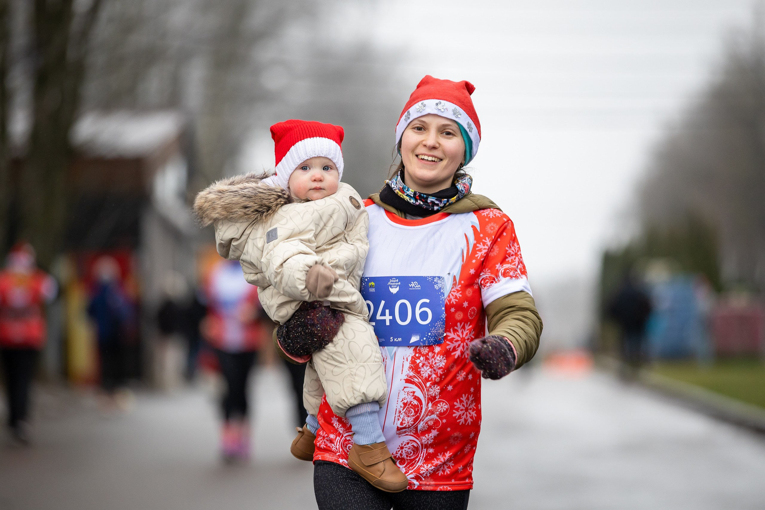 Забег Дедов Морозов!. Свадебная фотосъёмка в Москве, Туле