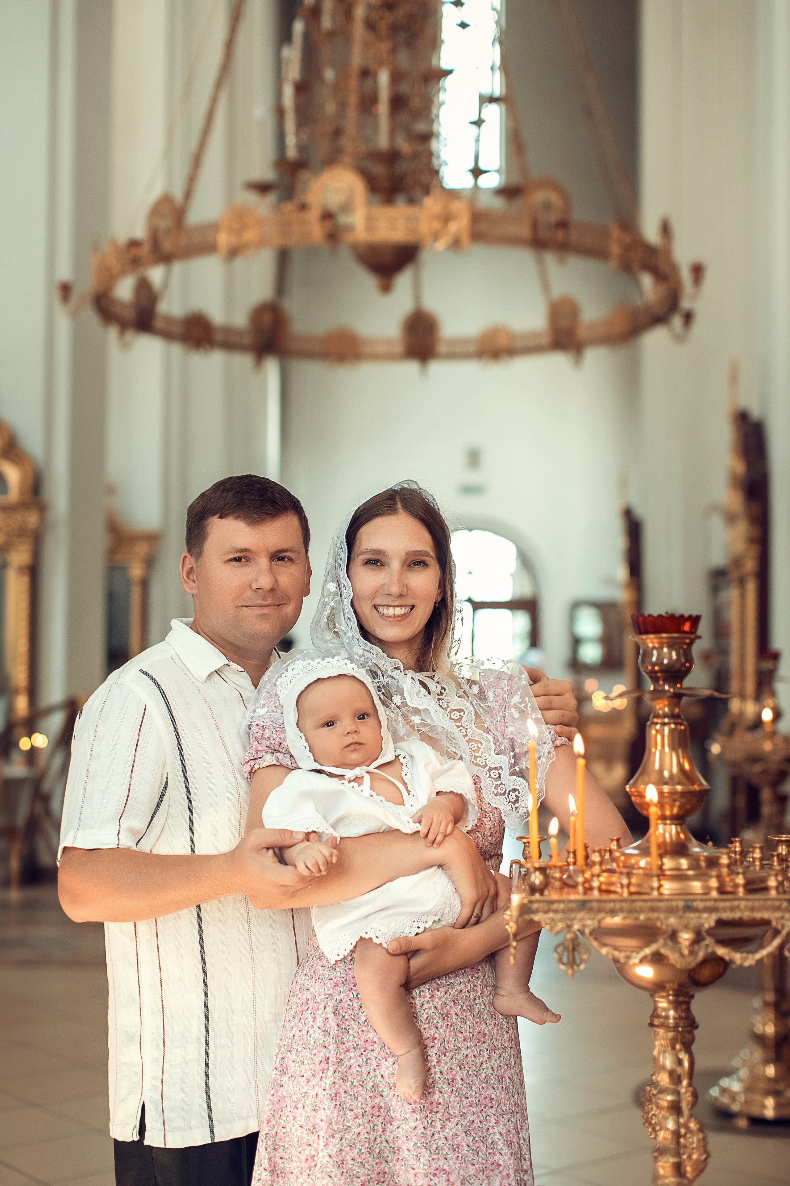 Таинство Крещения Амелии. Храм Георгия Победоносца. Главная