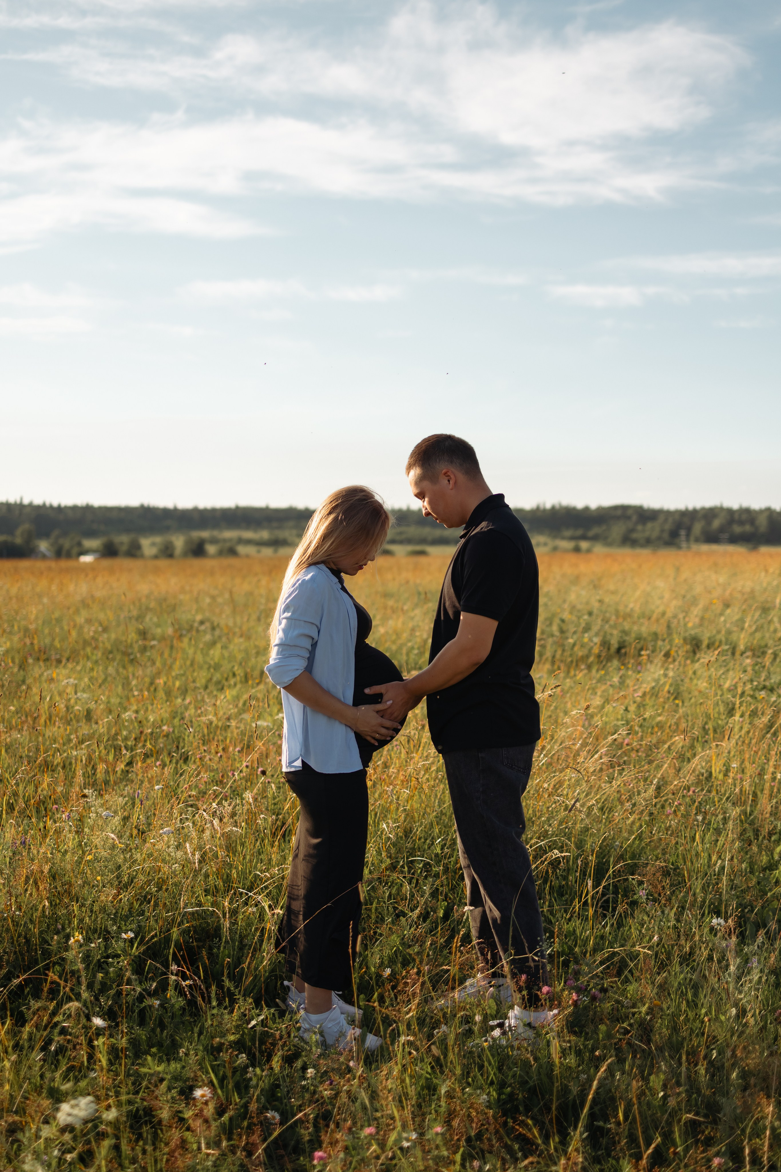 Виктория и Айдар. В ожидании. Фотограф Айгуль Габсаматова Октябрьский