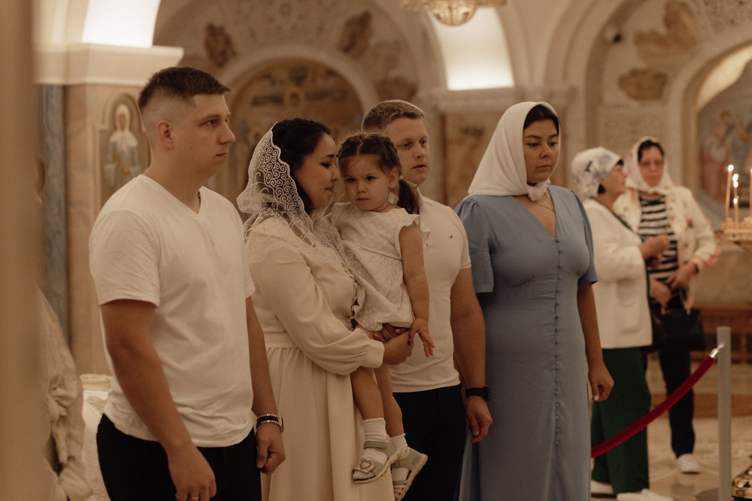 Крещение Киры. Семейный и свадебный фотограф в Челябинске Мария Леонтьева