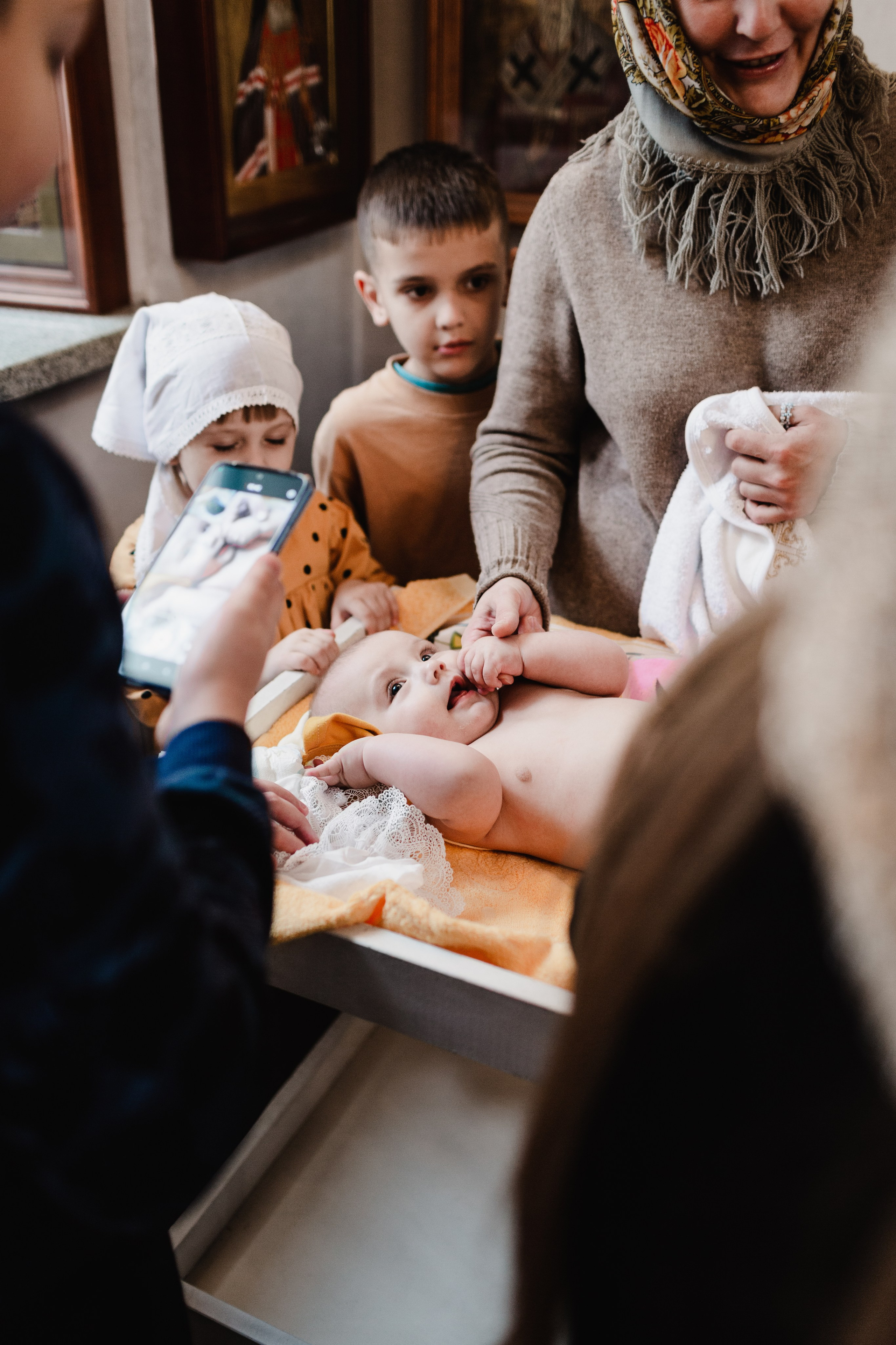 Таинство крещения. Фотограф и видеограф Мария Банщикова, Солнечногорск, Москва
