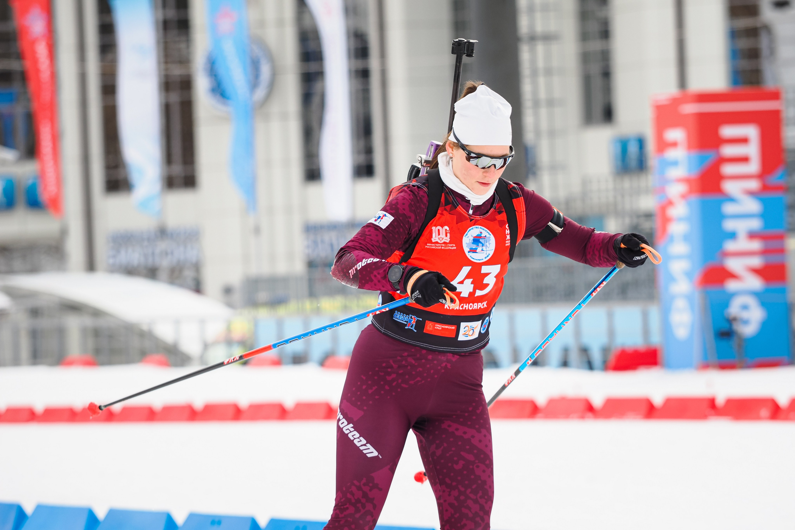 Биатлон / Первенство России. Репортажный фотограф Алексей Козьмин