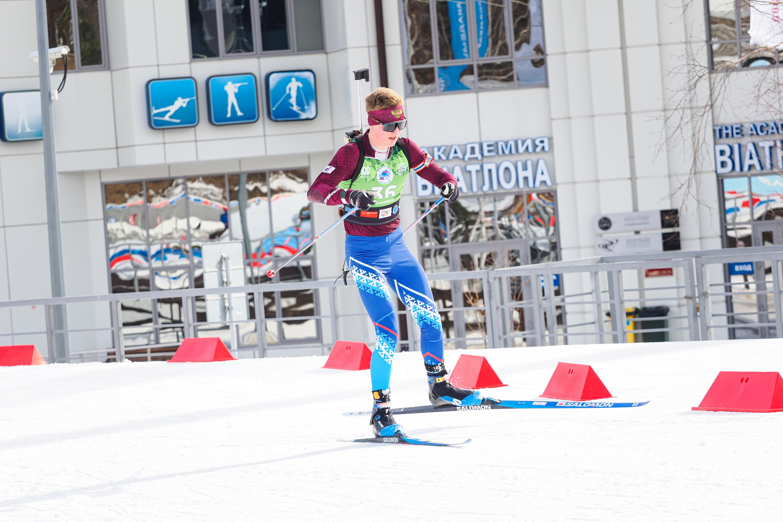 Биатлон / Первенство России. Репортажный фотограф Алексей Козьмин