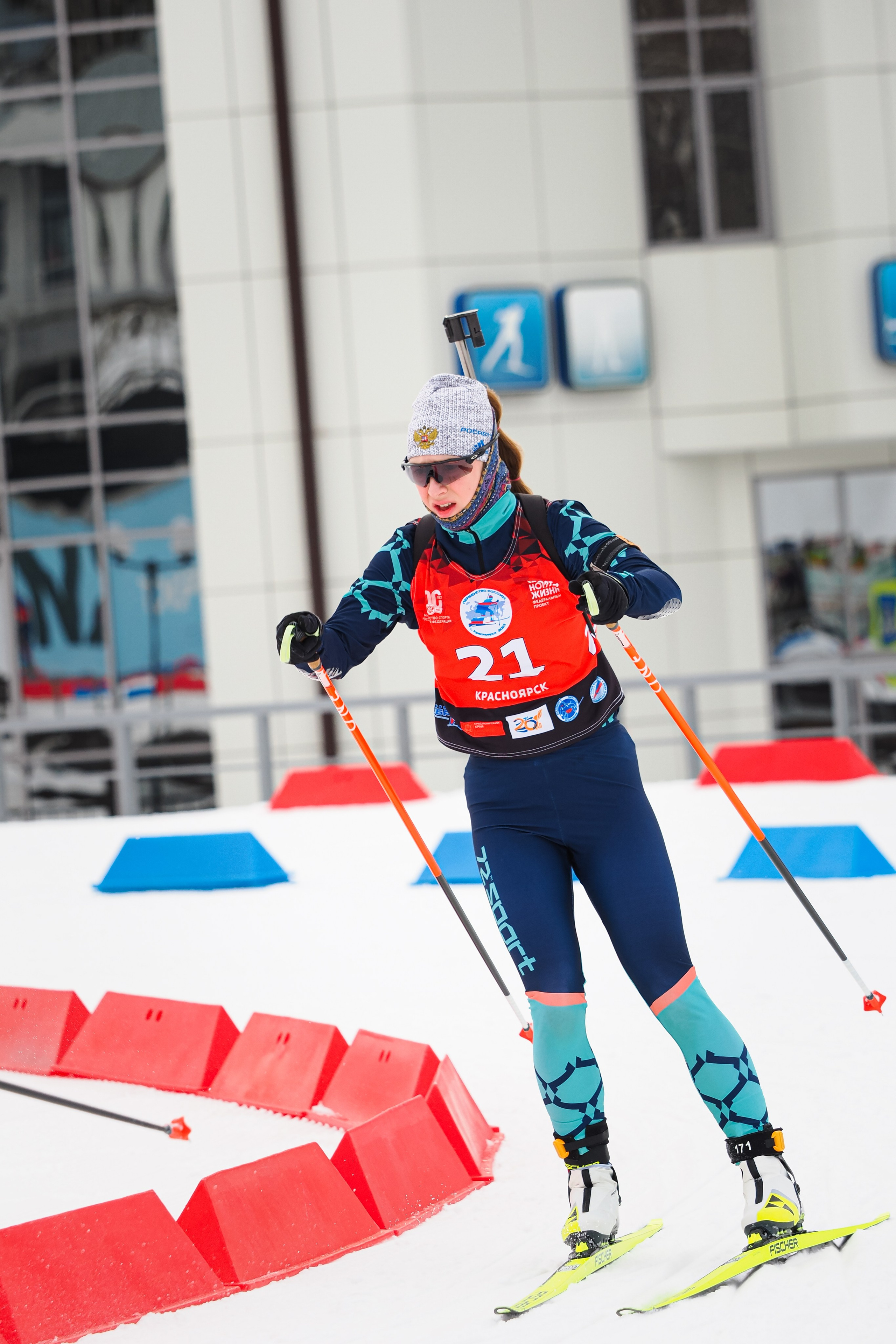 Биатлон / Первенство России. Репортажный фотограф Алексей Козьмин
