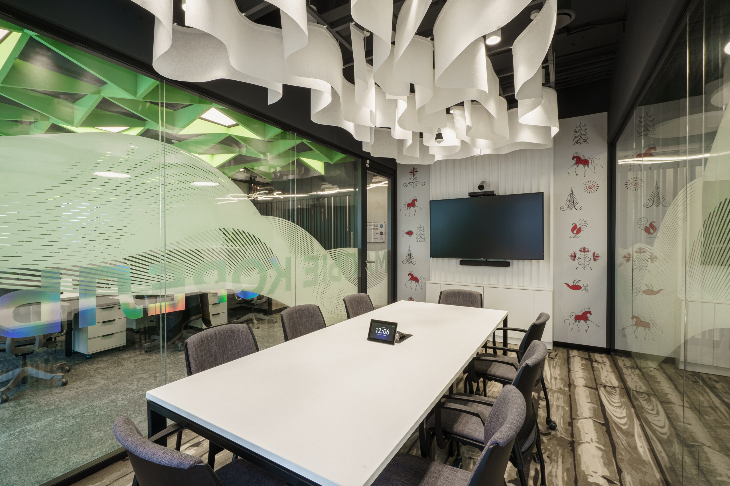 Интерьерная фотосъемка офиса Сбербанка, профессиональный фотограф в Архангельске