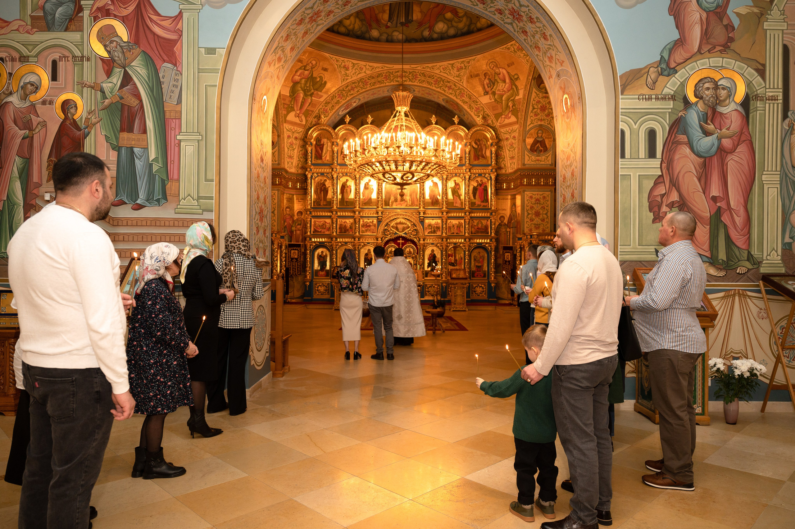 Таинство крещения. Свадебный видеограф в Москве Никонова Анна