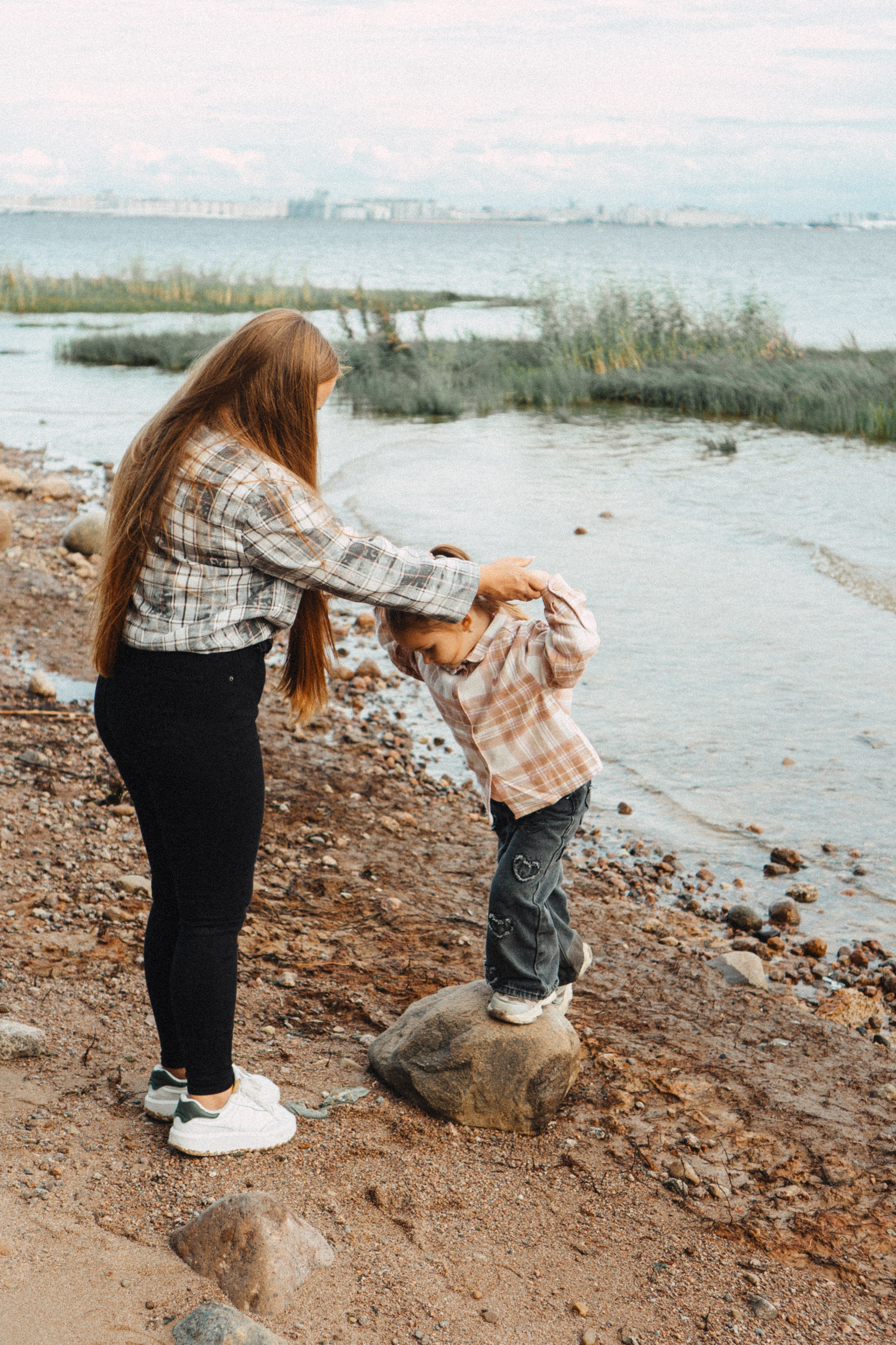 МАМА И ДОЧКА НА ФИНСКОМ ЗАЛИВЕ. Профессиональный фотограф, Санкт-Петербург — Виктория Богомолова