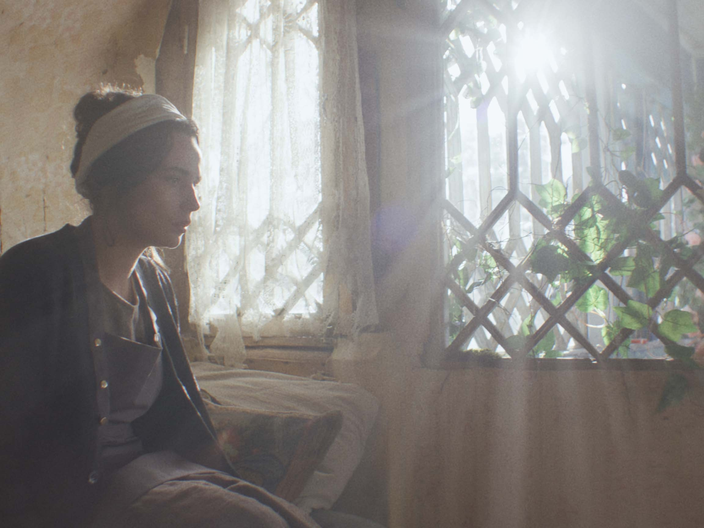 Розы Анны. Цветокоррекция видео