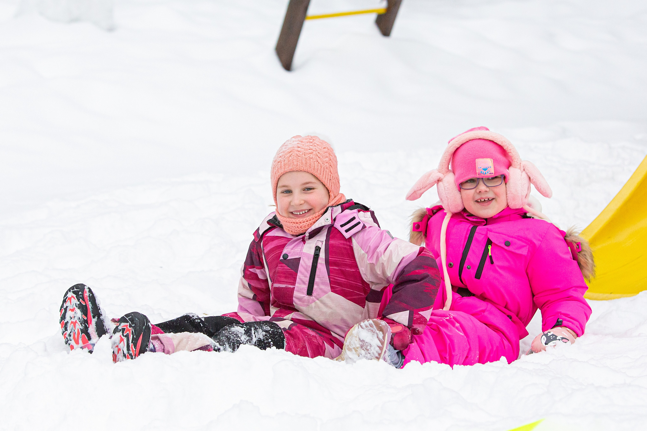 Зима в детском саду. Свадебный, семейный, детский фотограф в Санкт-Петербурге