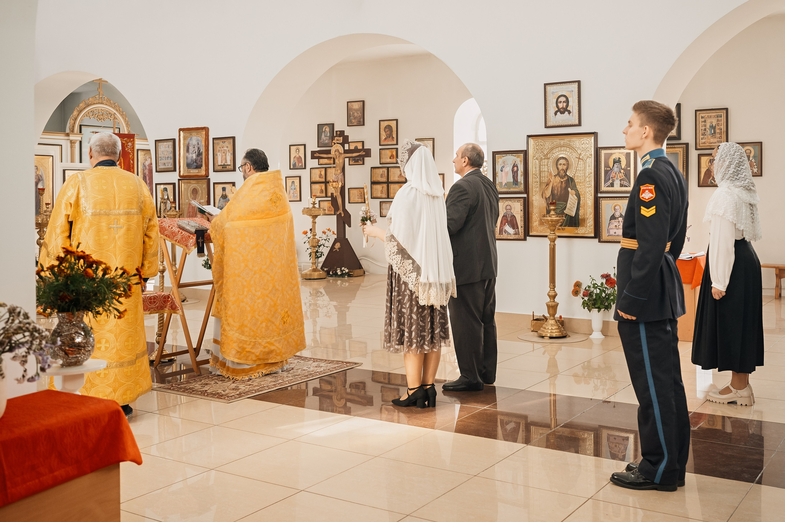 Венчание. С. Нежинка. Церковный фотограф на Таинство Крещения и Венчания в Оренбурге и Оренбургской области Екатерина Белкина