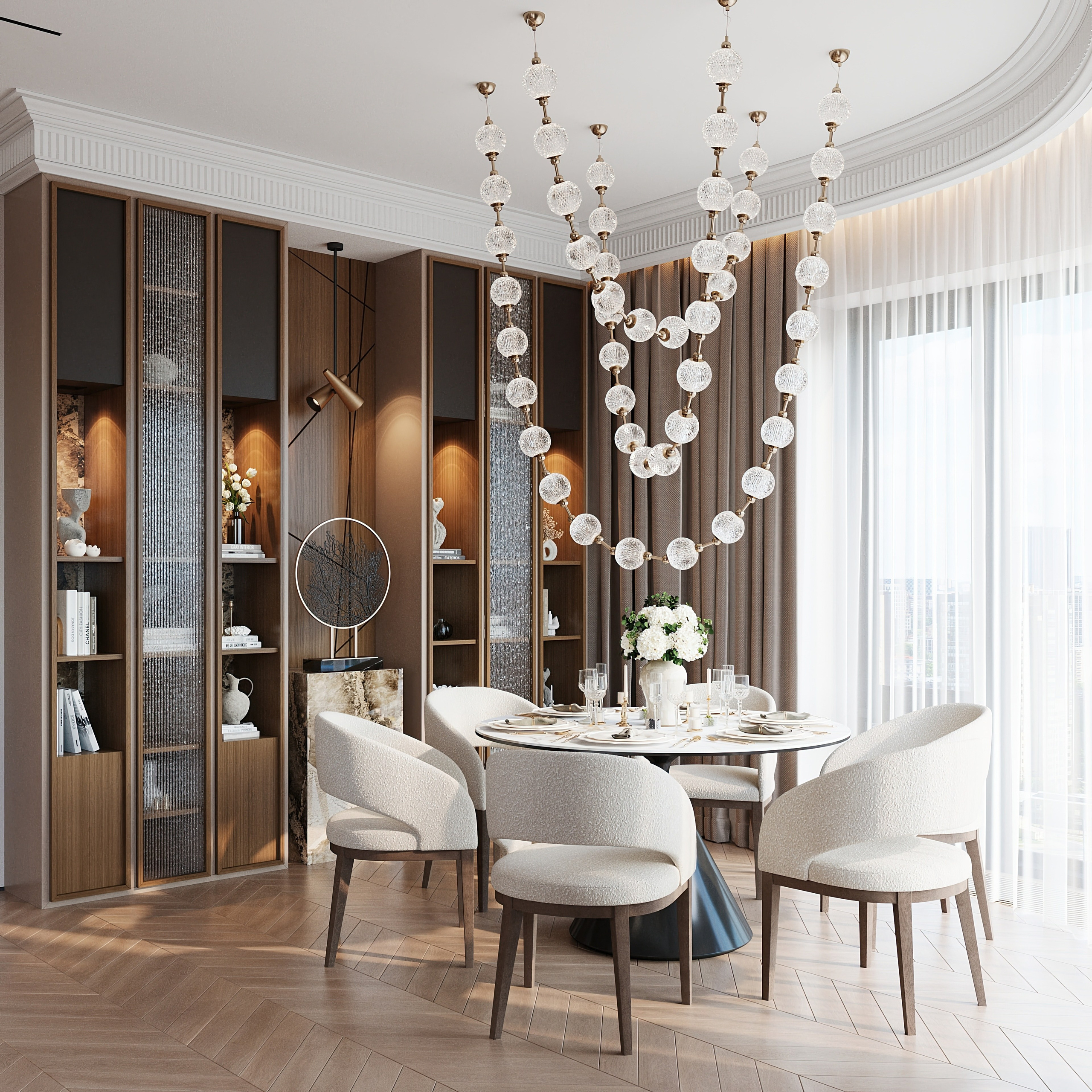 ЖК Павелецкая сити. Дизайн интерьера в Москве