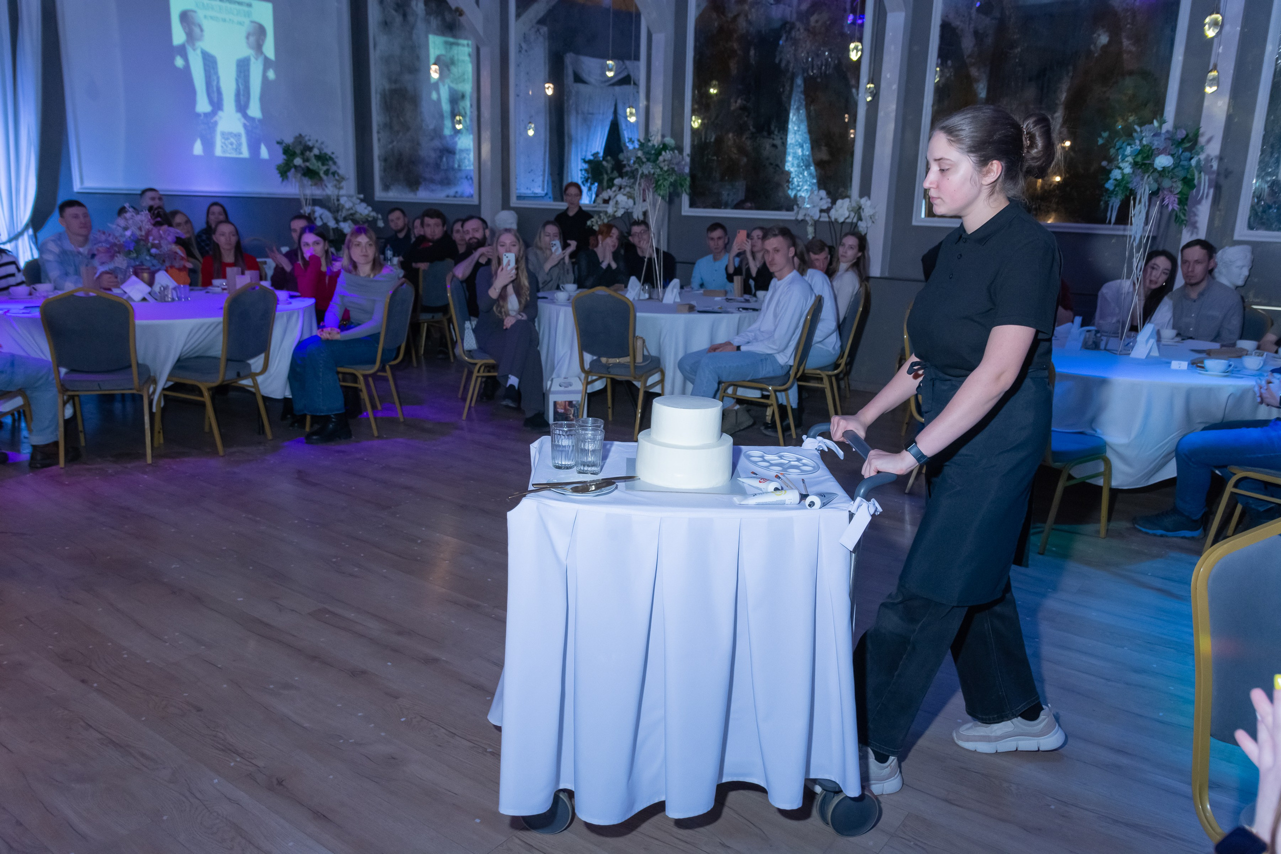 Свадебное чаепитие для молодоженов