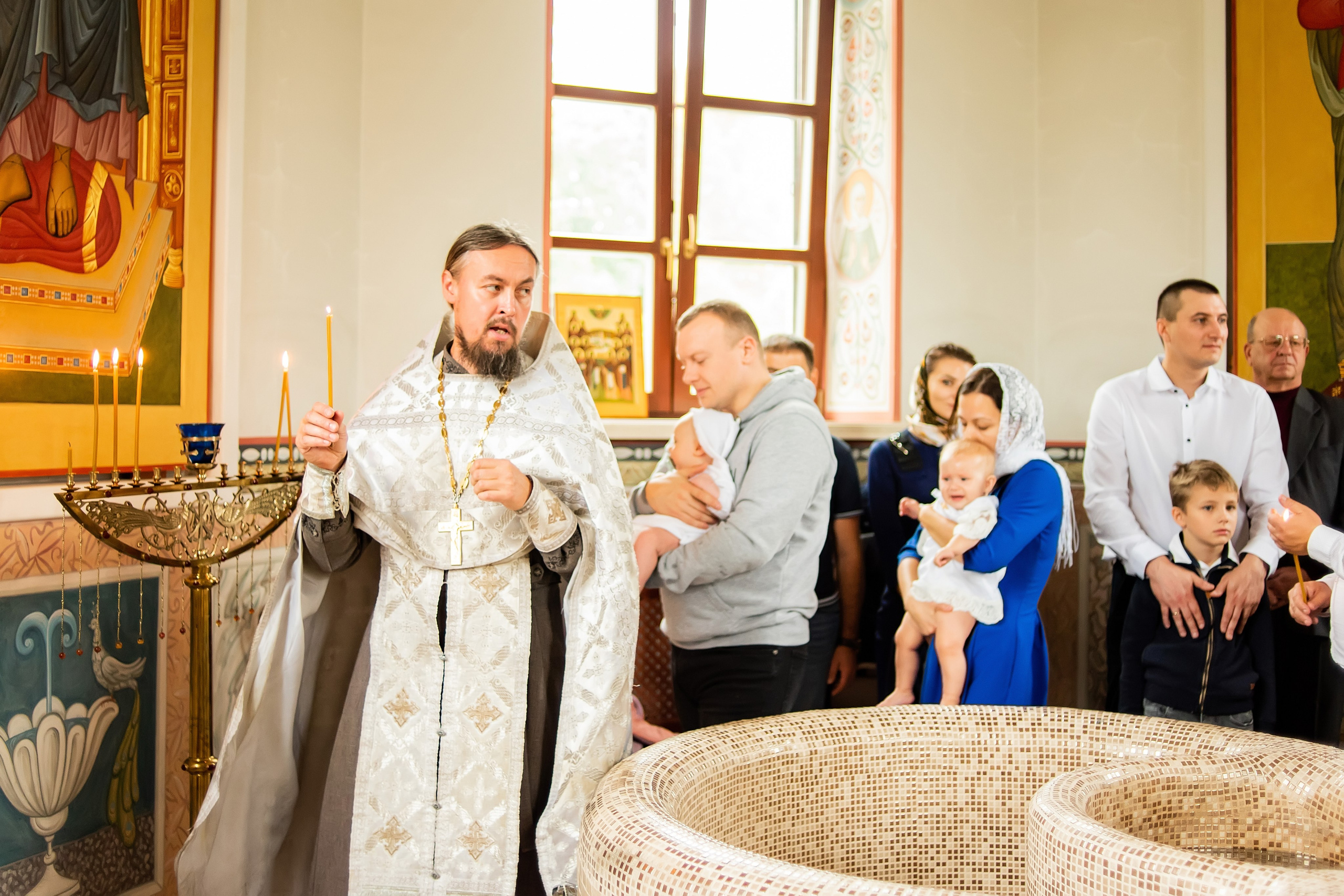 Крещение Владислава. Фотограф Юлия Попова