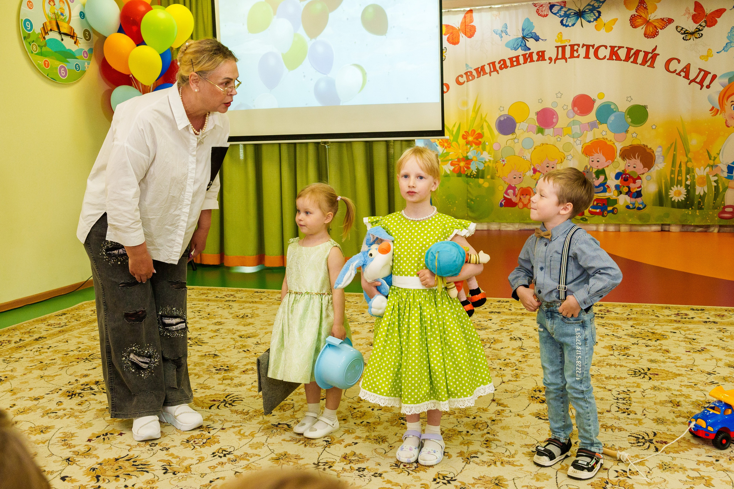 Выпускные в саду. Фотограф Юлия Попова