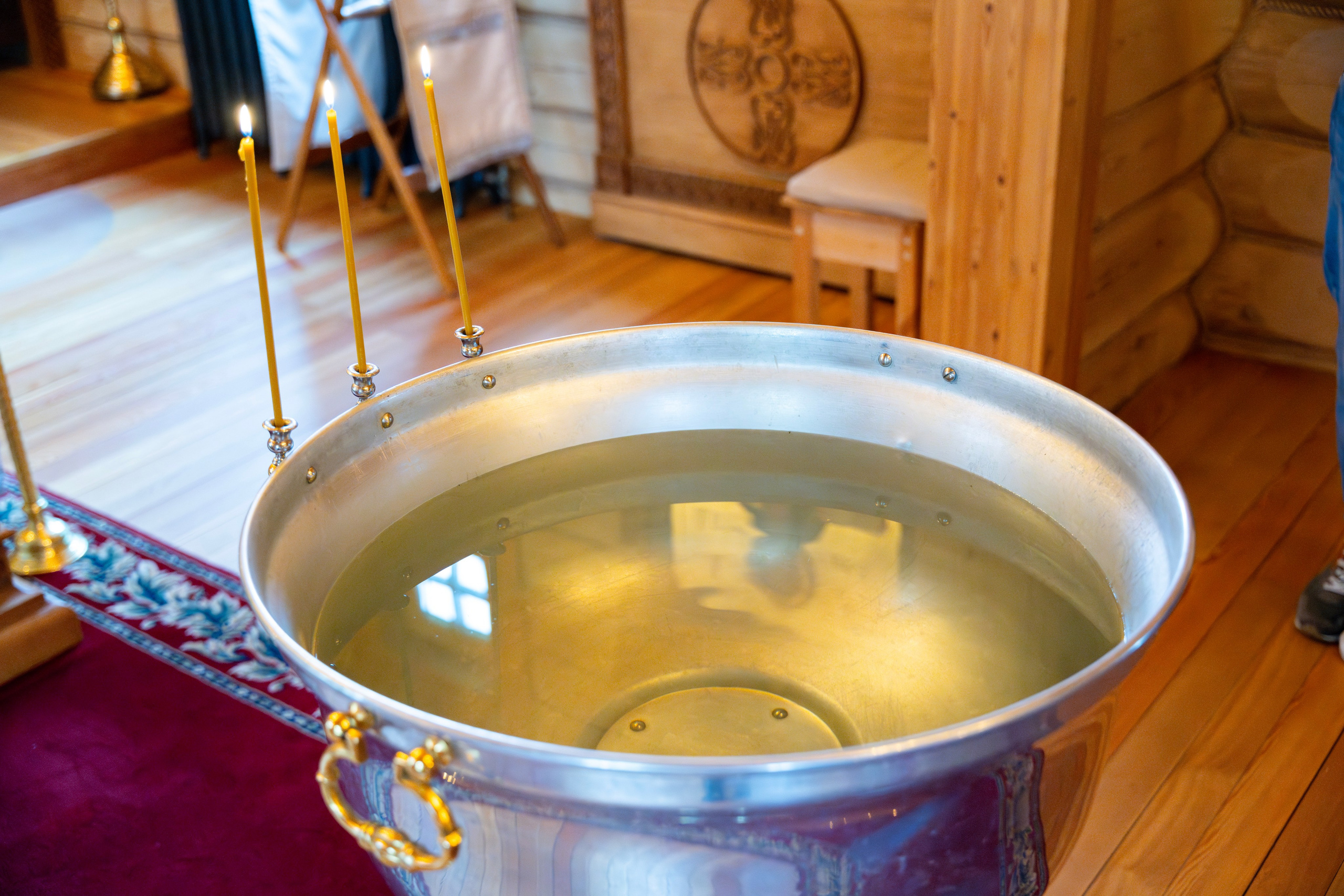 Крещение Ильи. Фотограф Юлия Попова