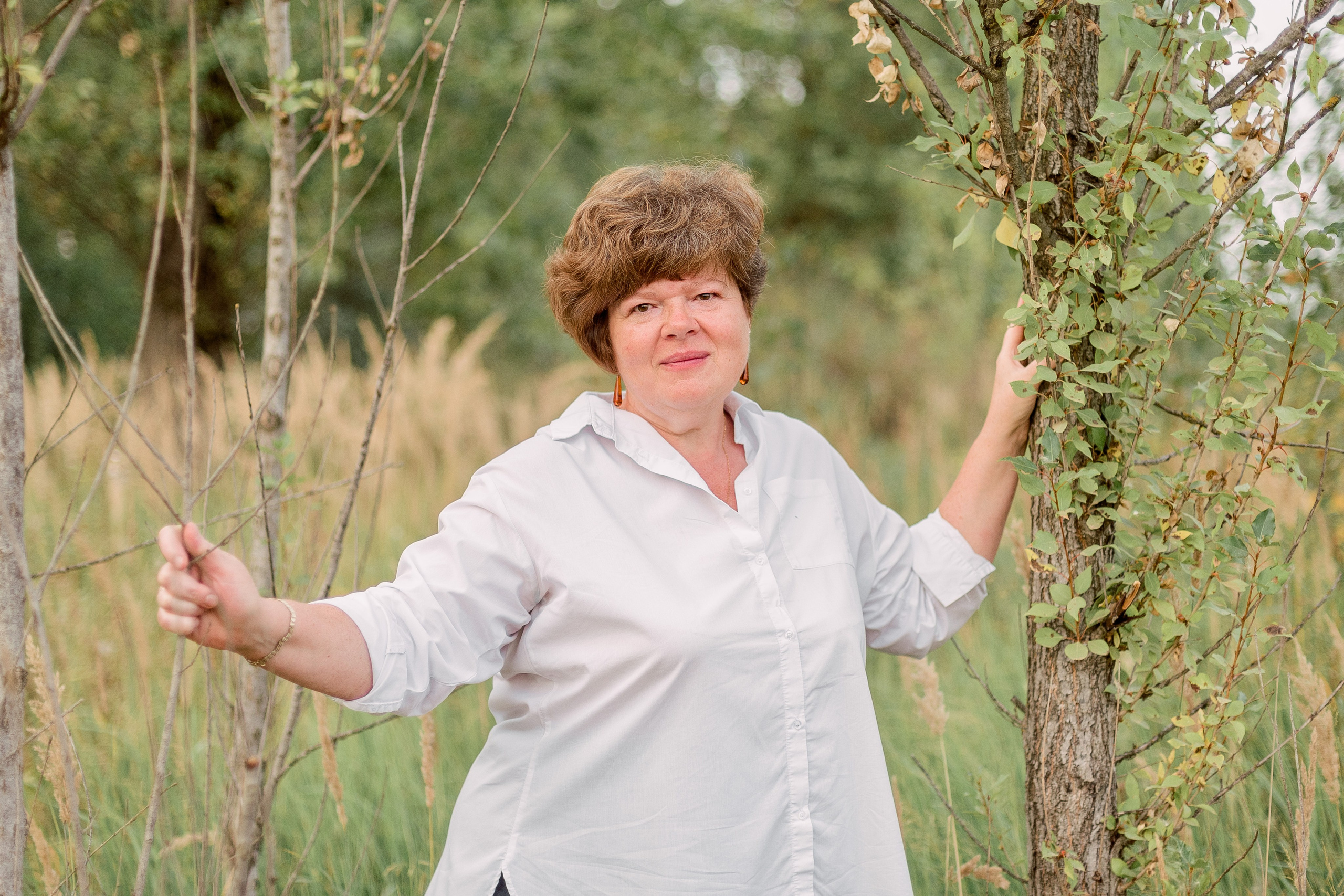 В поле. Фотограф Юлия Попова