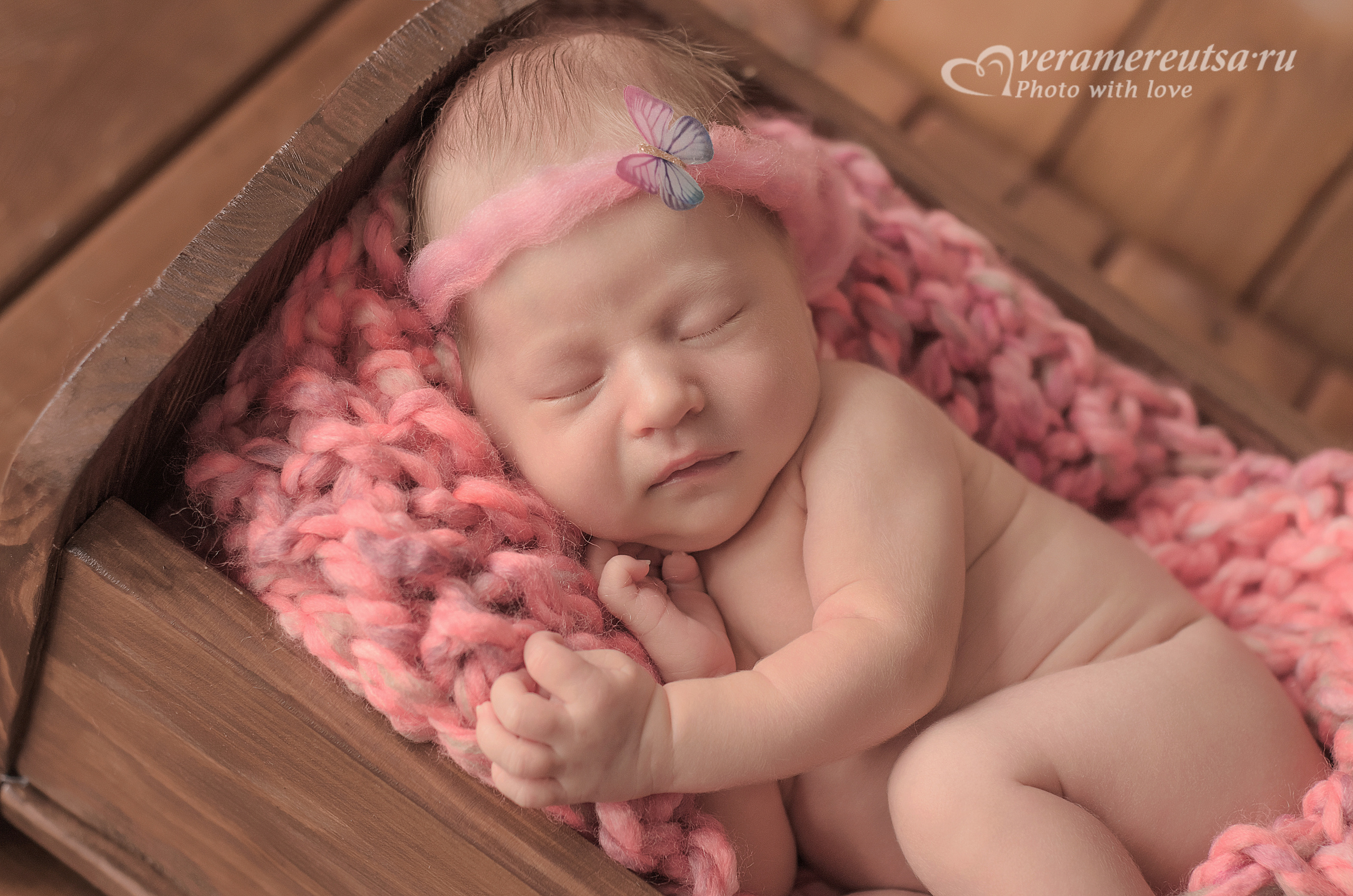 Соня 14 дней. Фотограф новорожденных Вера Мереуца Оренбург