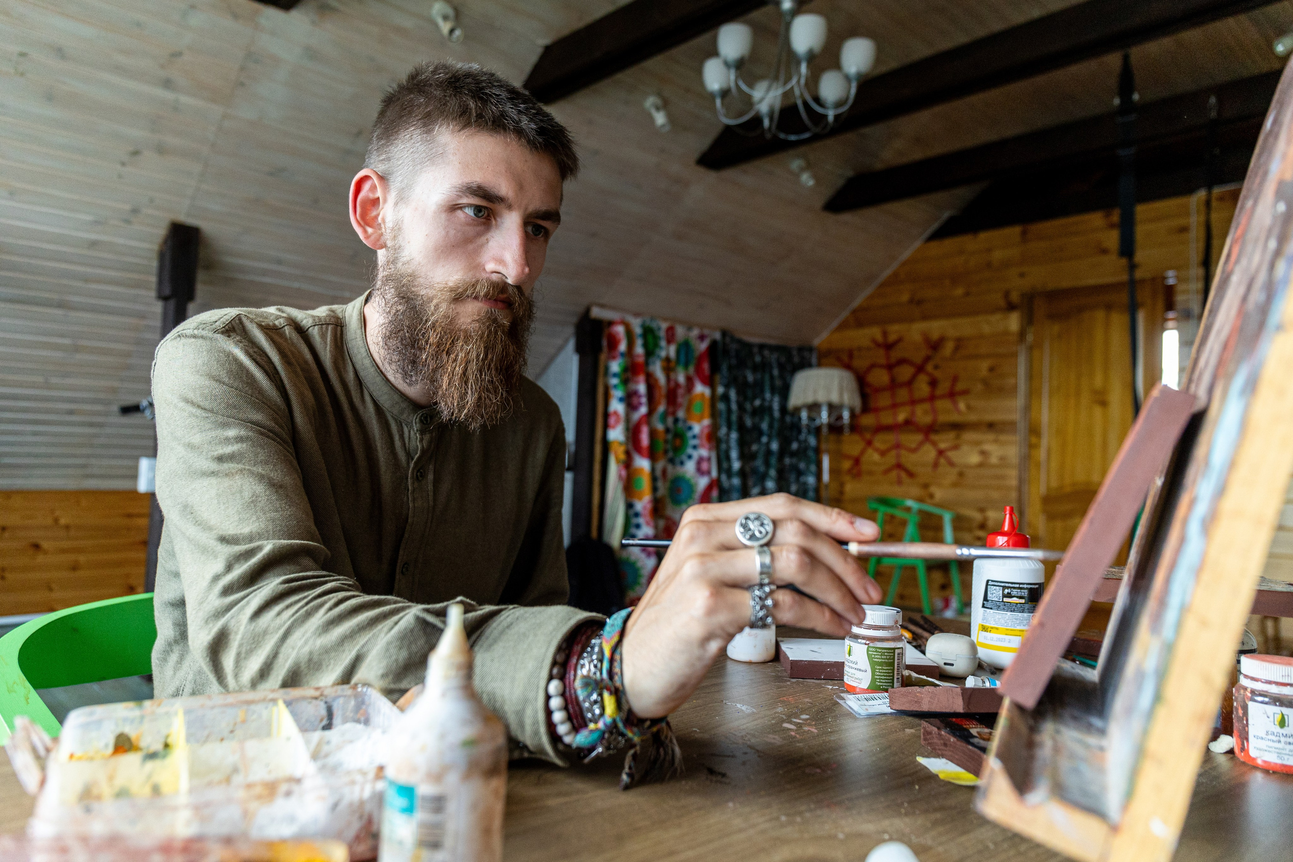 Мастер иконописец. Фотограф Нижний Новгород