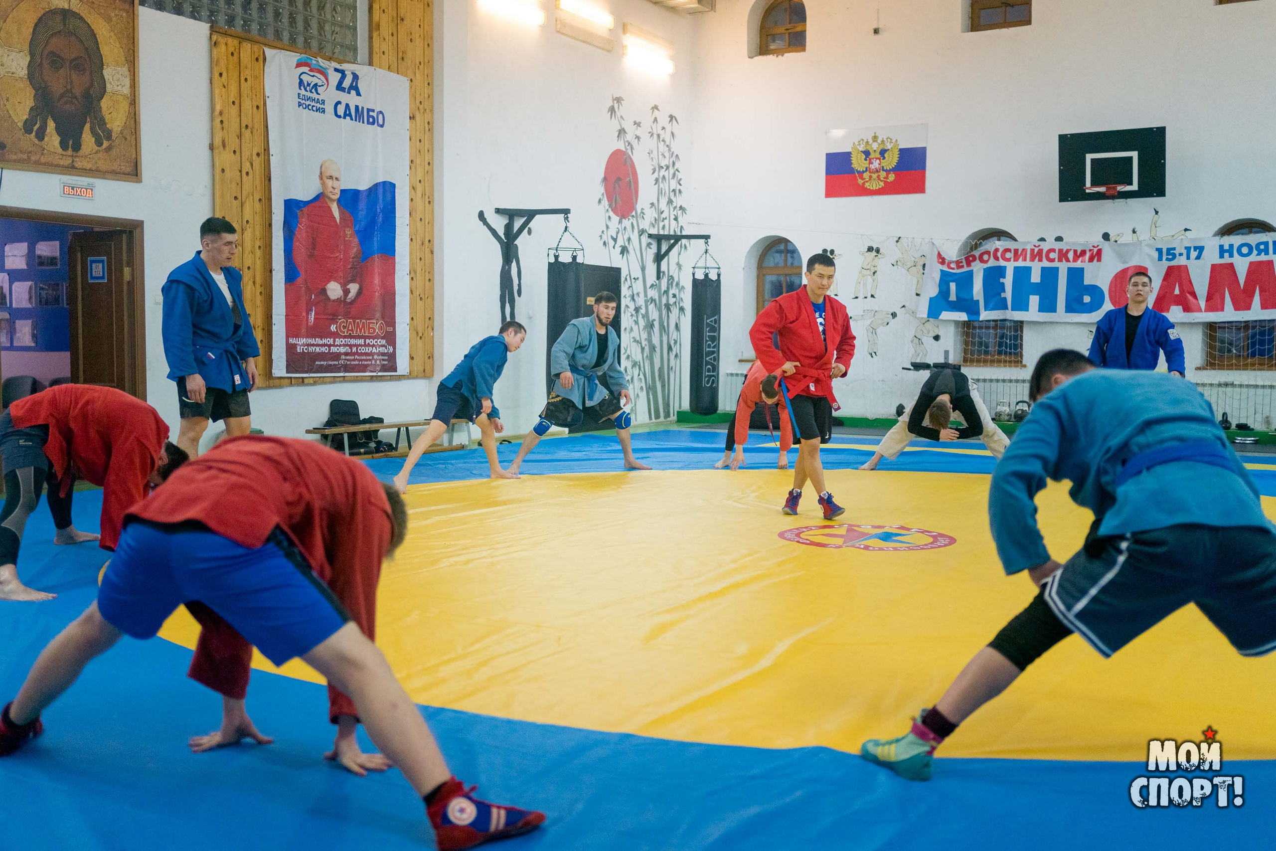 Тренировки по самбо в СК «Славутич». Студия «Мой Спорт!» — все о спорте в Якутии