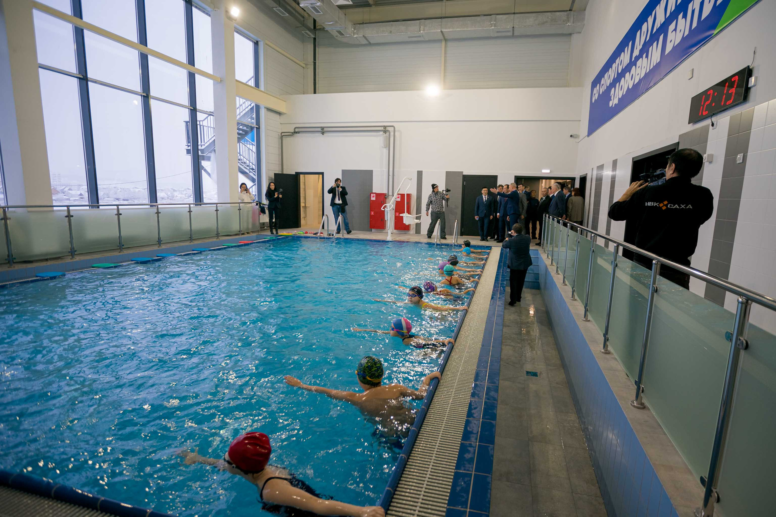Открытие ФОК с крытым катком и бассейном. Студия «Мой Спорт!» — все о спорте в Якутии