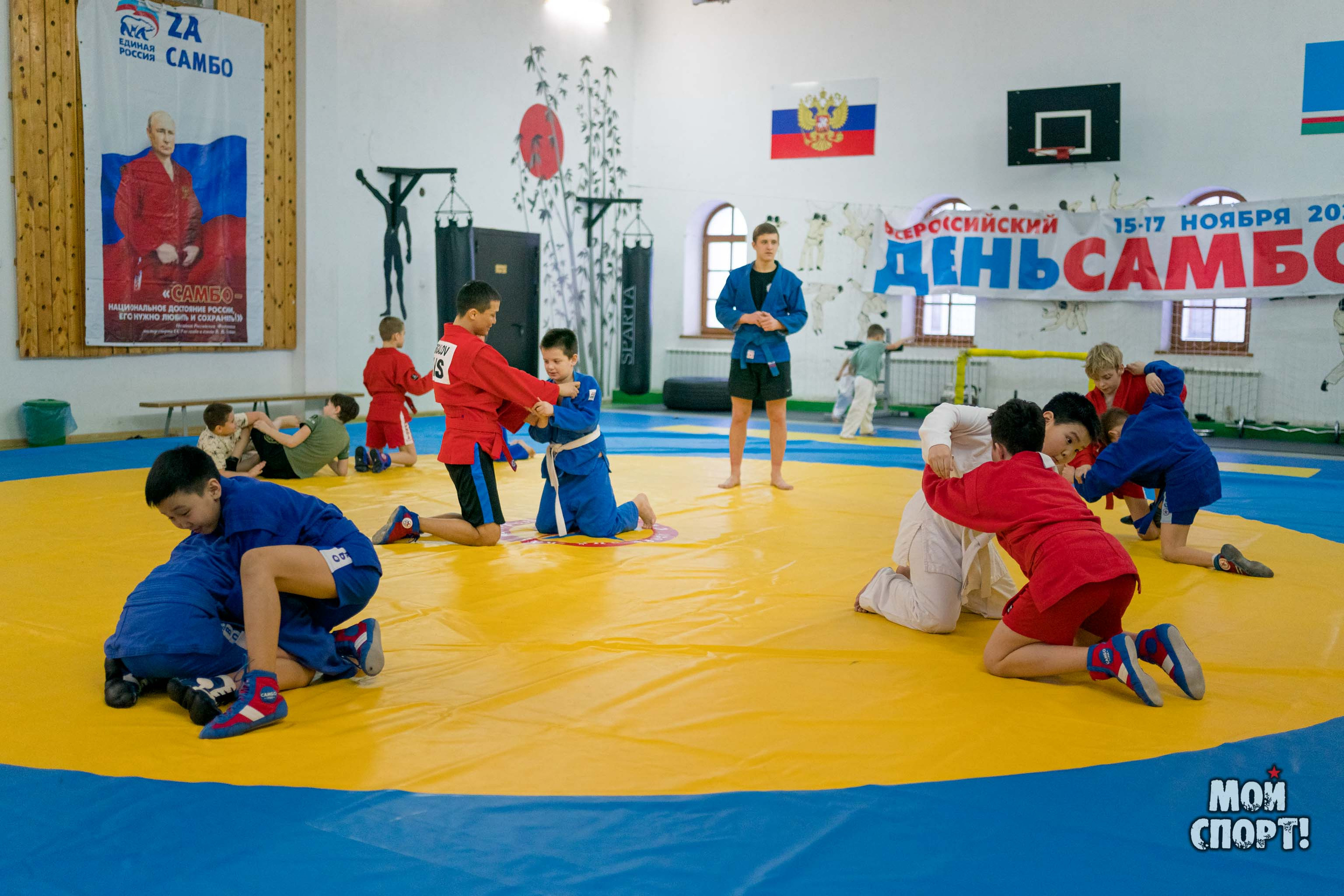 Тренировки по самбо в СК «Славутич». Студия «Мой Спорт!» — все о спорте в Якутии