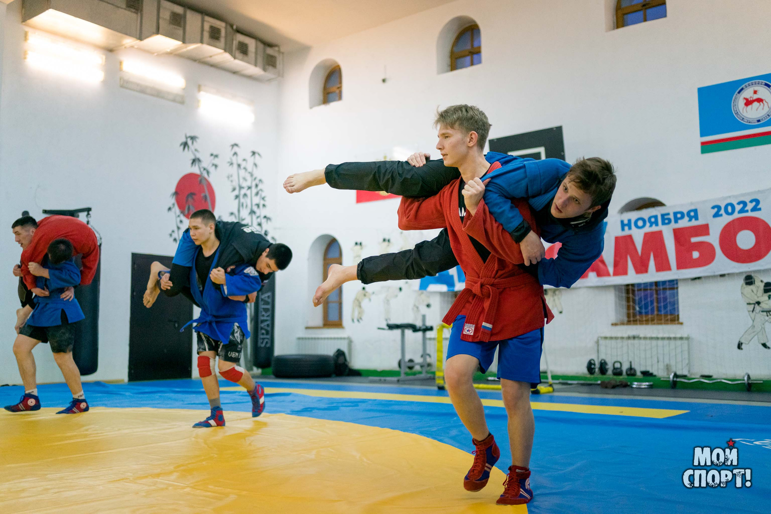 Тренировки по самбо в СК «Славутич». Студия «Мой Спорт!» — все о спорте в Якутии