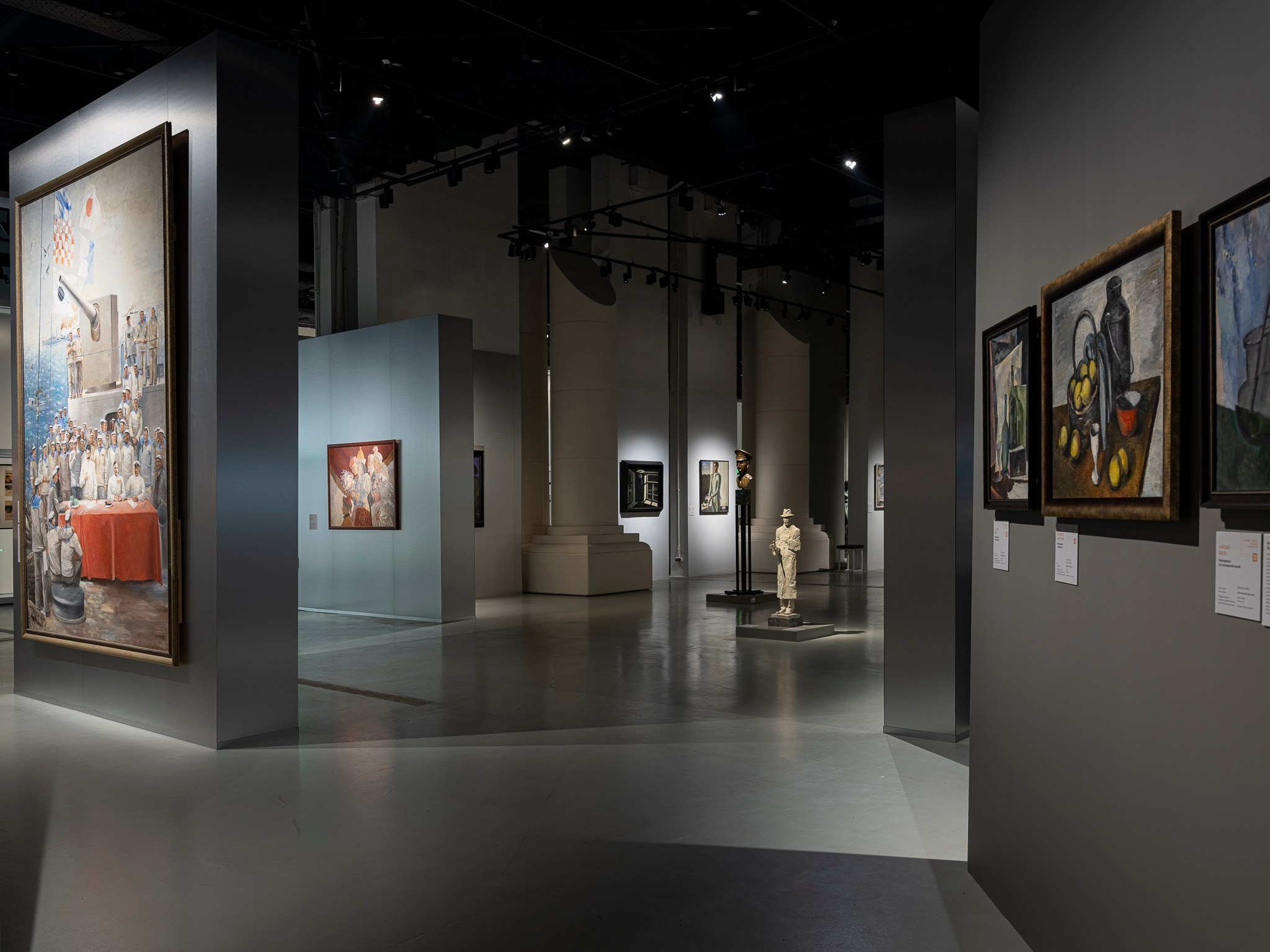 Выставка «200 лет. Юбилейная выставка Университета имени Строганова», архитектор Юлия Наполова PC_Culture. Фотограф Василий Буланов