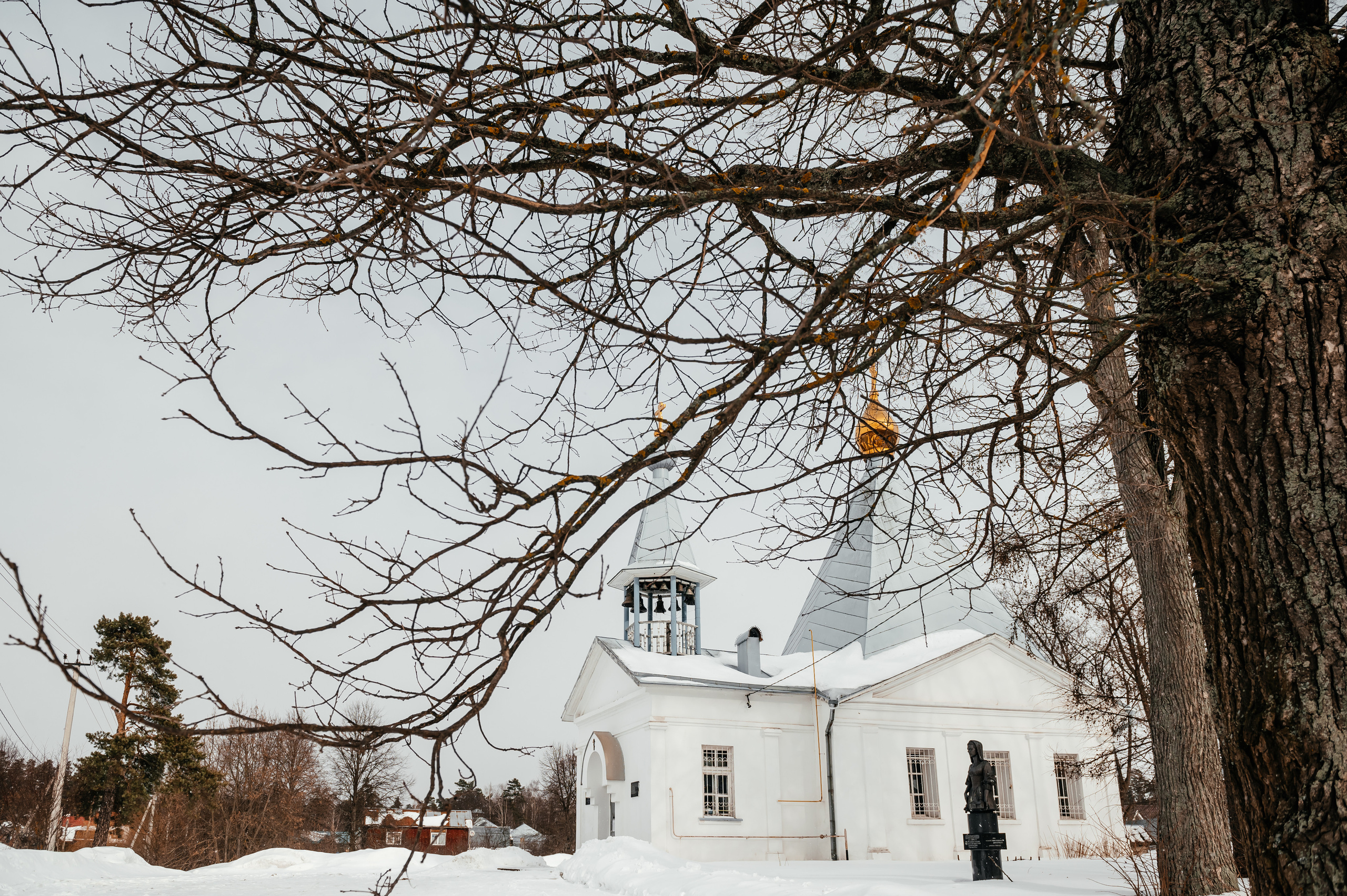 Дарья, Церковь Марии Магдалины, Улиткино. Свадебный и семейный фотограф Виктория Носачёва. Щелково, Москва и МО