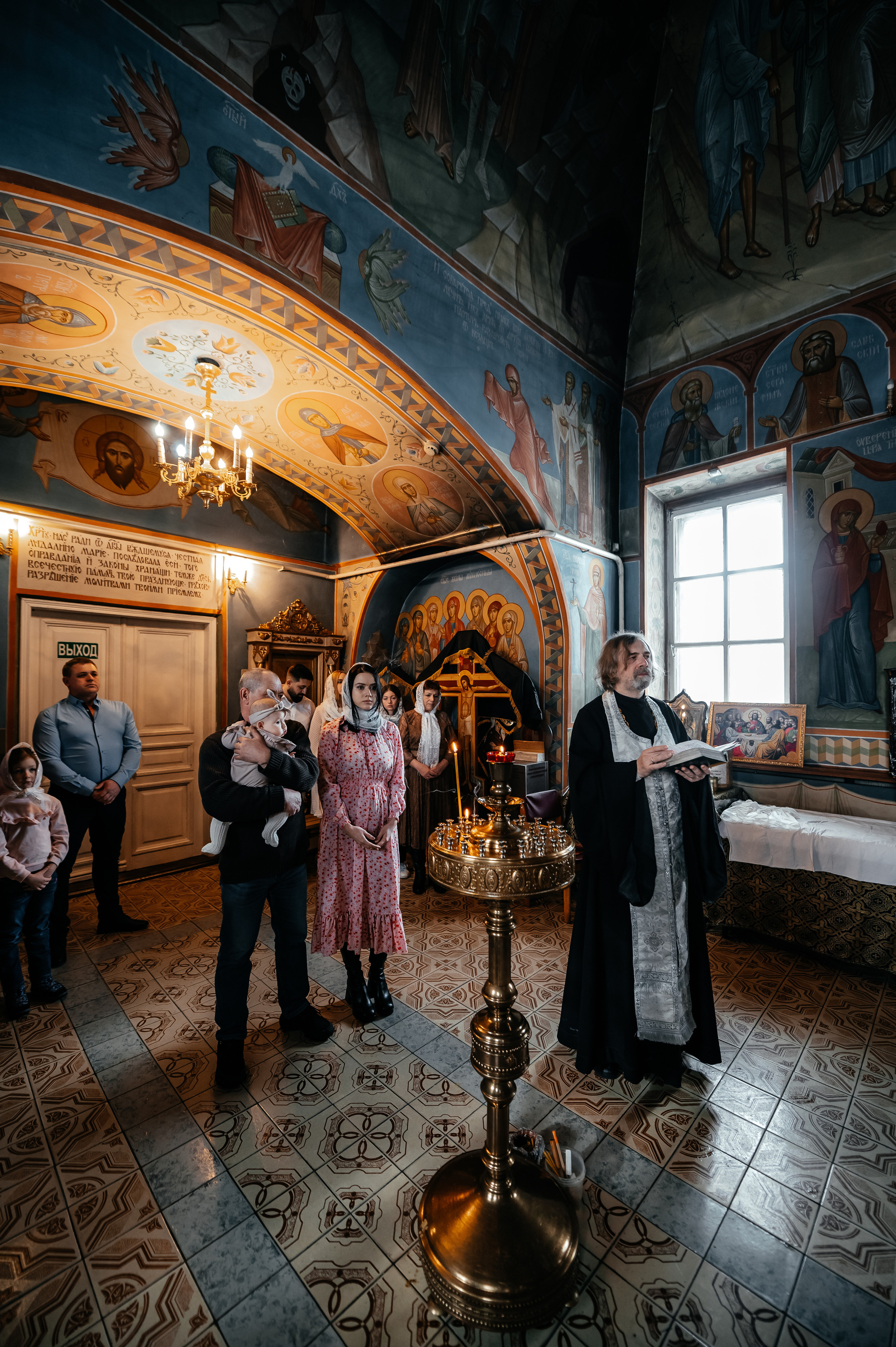 Дарья, Церковь Марии Магдалины, Улиткино. Свадебный и семейный фотограф Виктория Носачёва. Щелково, Москва и МО