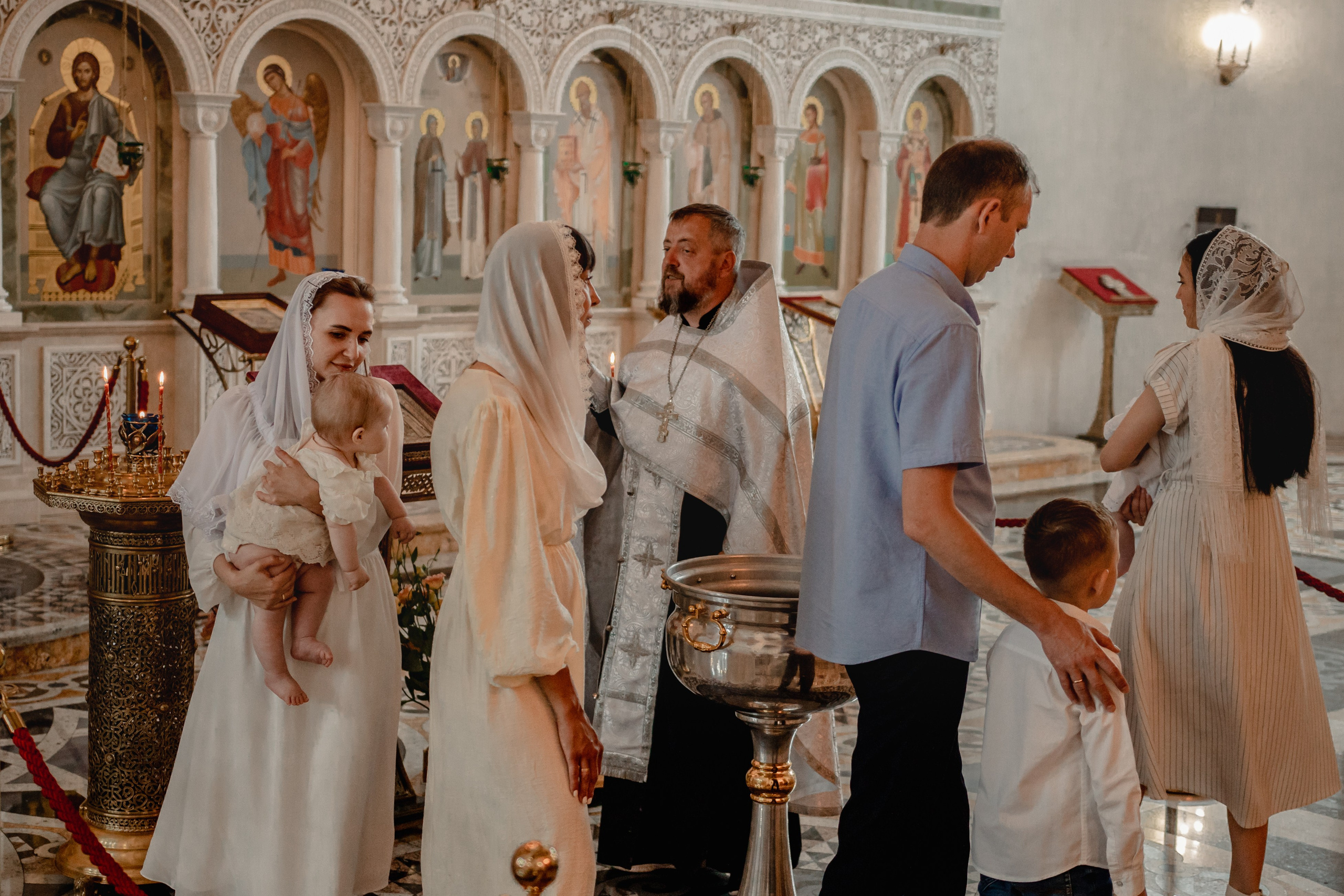 Таинство Крещения — Ратмир и Эмилия. Семейный фотограф Новороссийск, Анапа, Геленджик — Юлия Давыдова