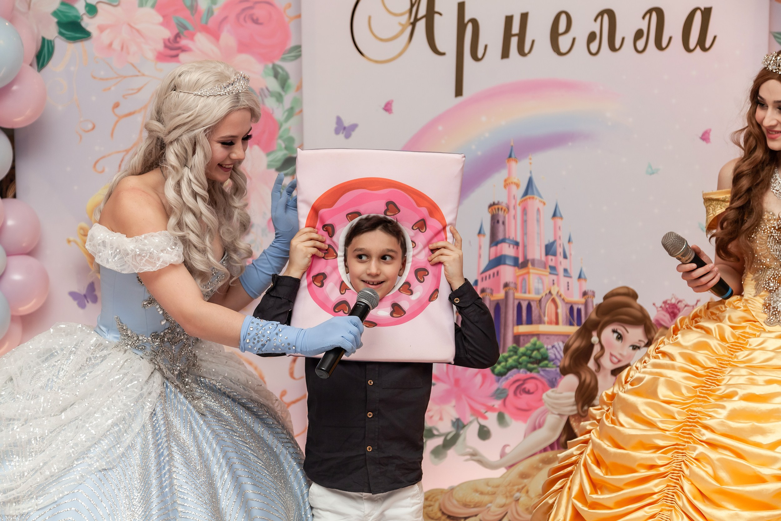 Веселый конкурс на детском празднике