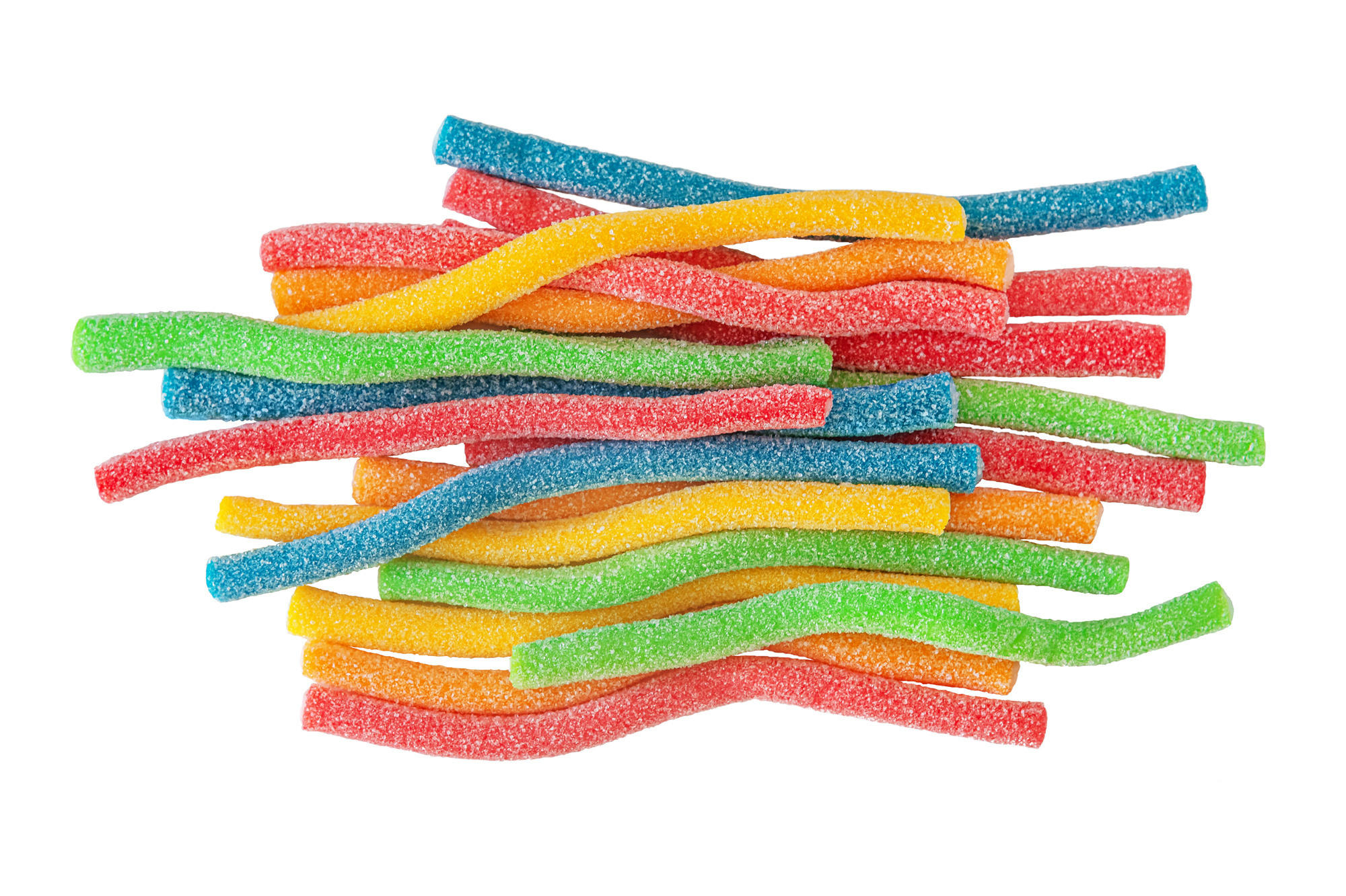 funny colorful chewing marmalade candies