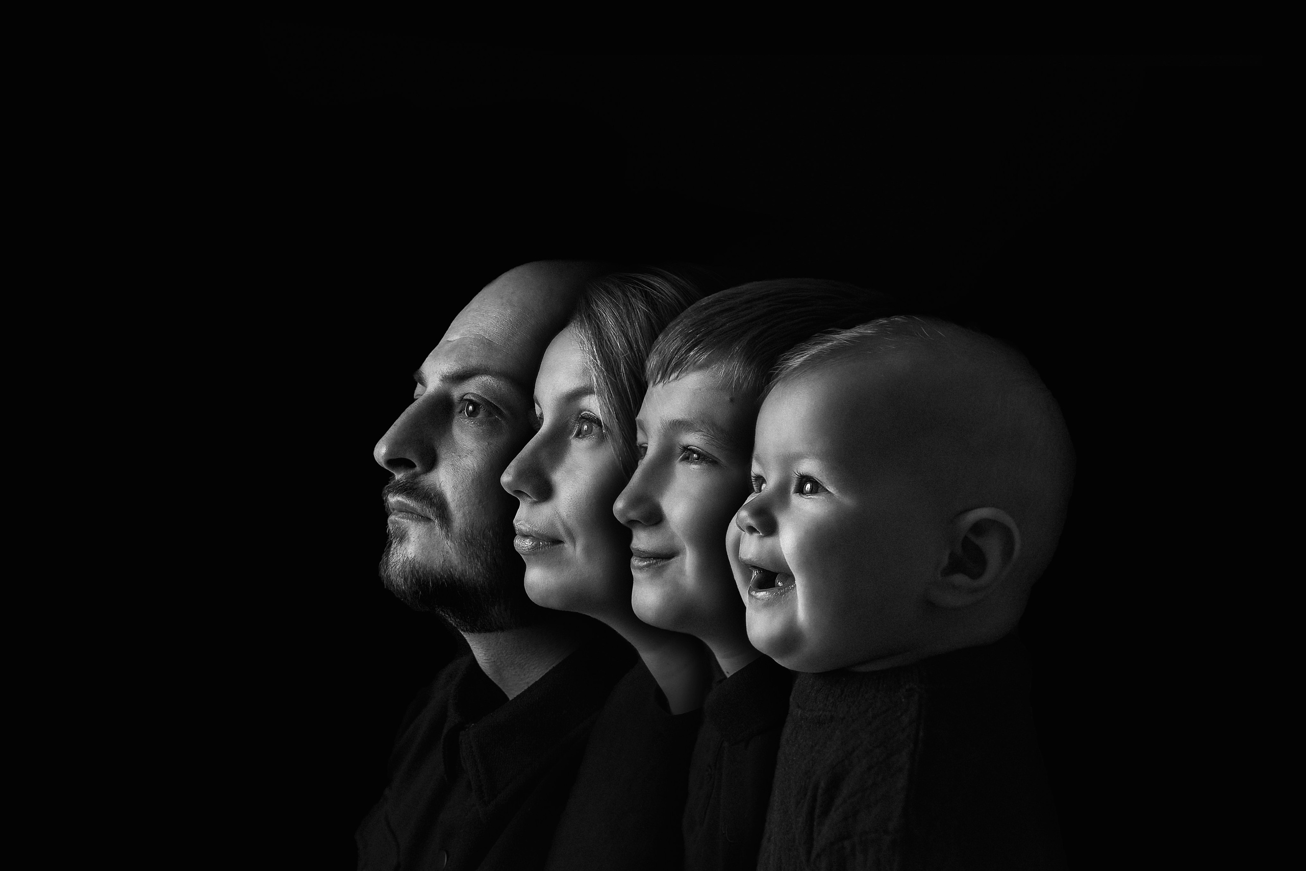 Портрет ПОКОЛЕНИЕ. Фотограф новорождённых Екатерина Боброва. Ульяновск