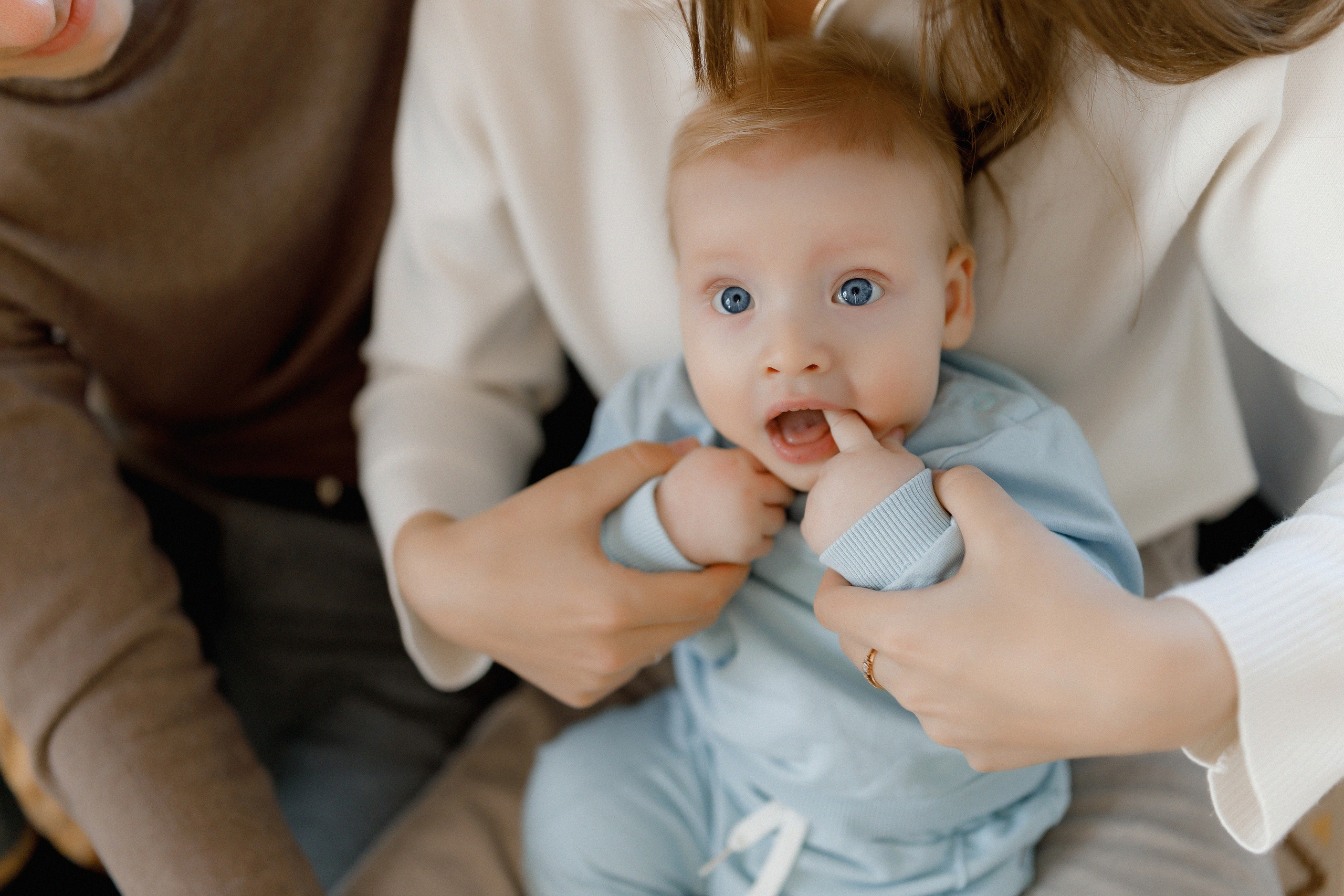 Таня  Ильнур и их маленький босс Тимур. Свадебный и семейный фотограф в Казани и Волжске