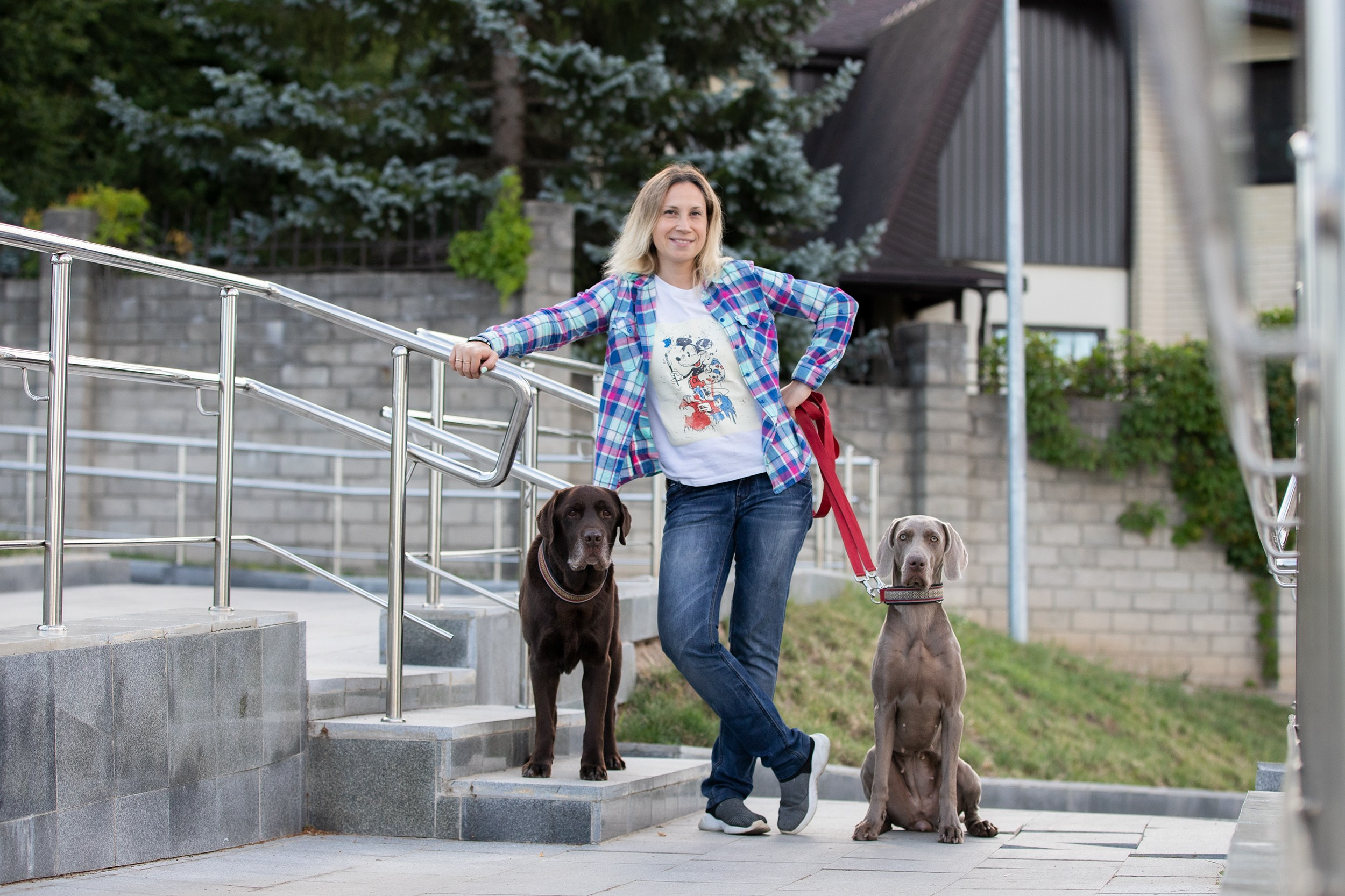 Оля, Джек и Айса. Фотограф-анималист в Калуге Мария Шерскова