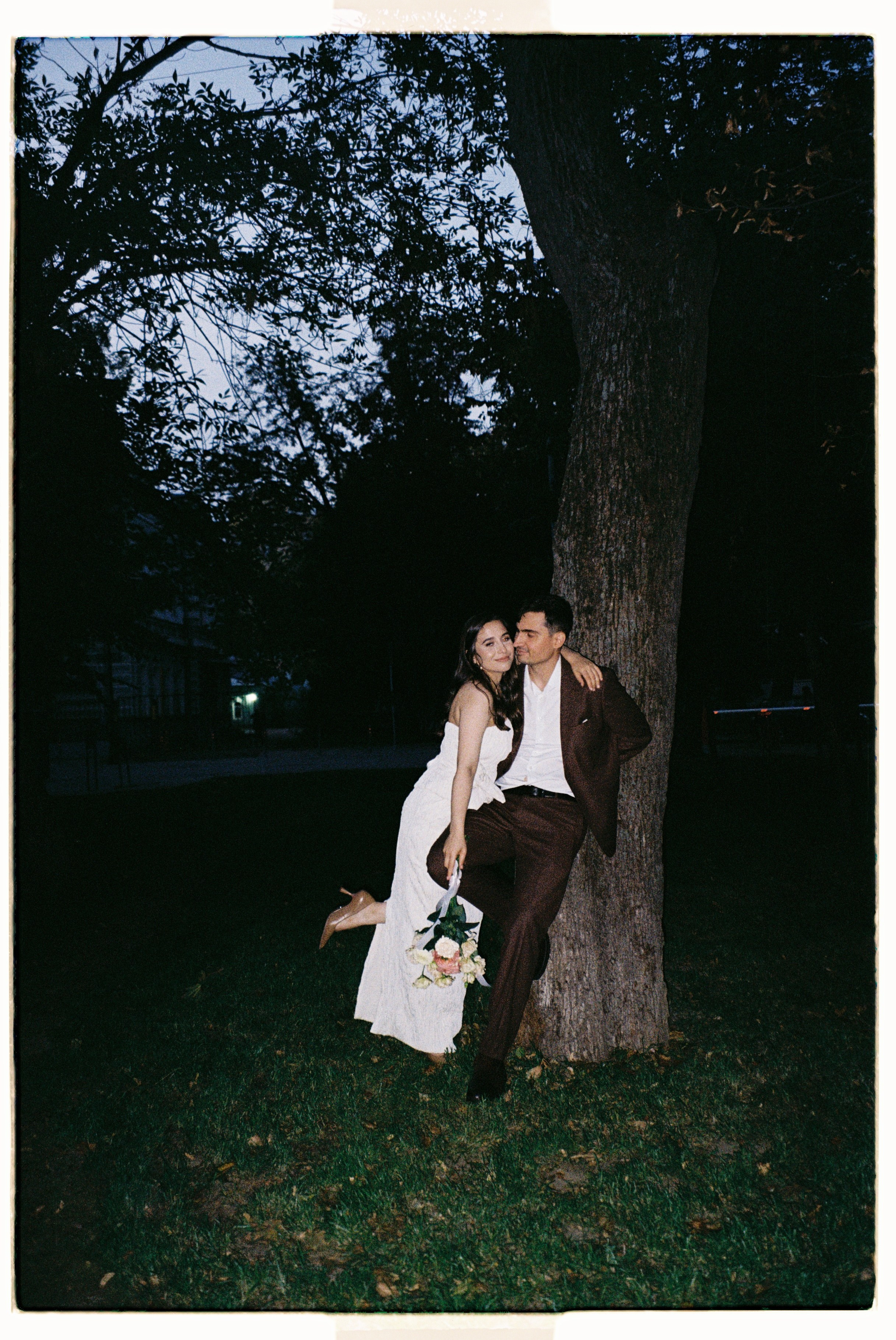 На плёнку (Люба и Максим). Фотограф в Москве — Евгения Прокопенко