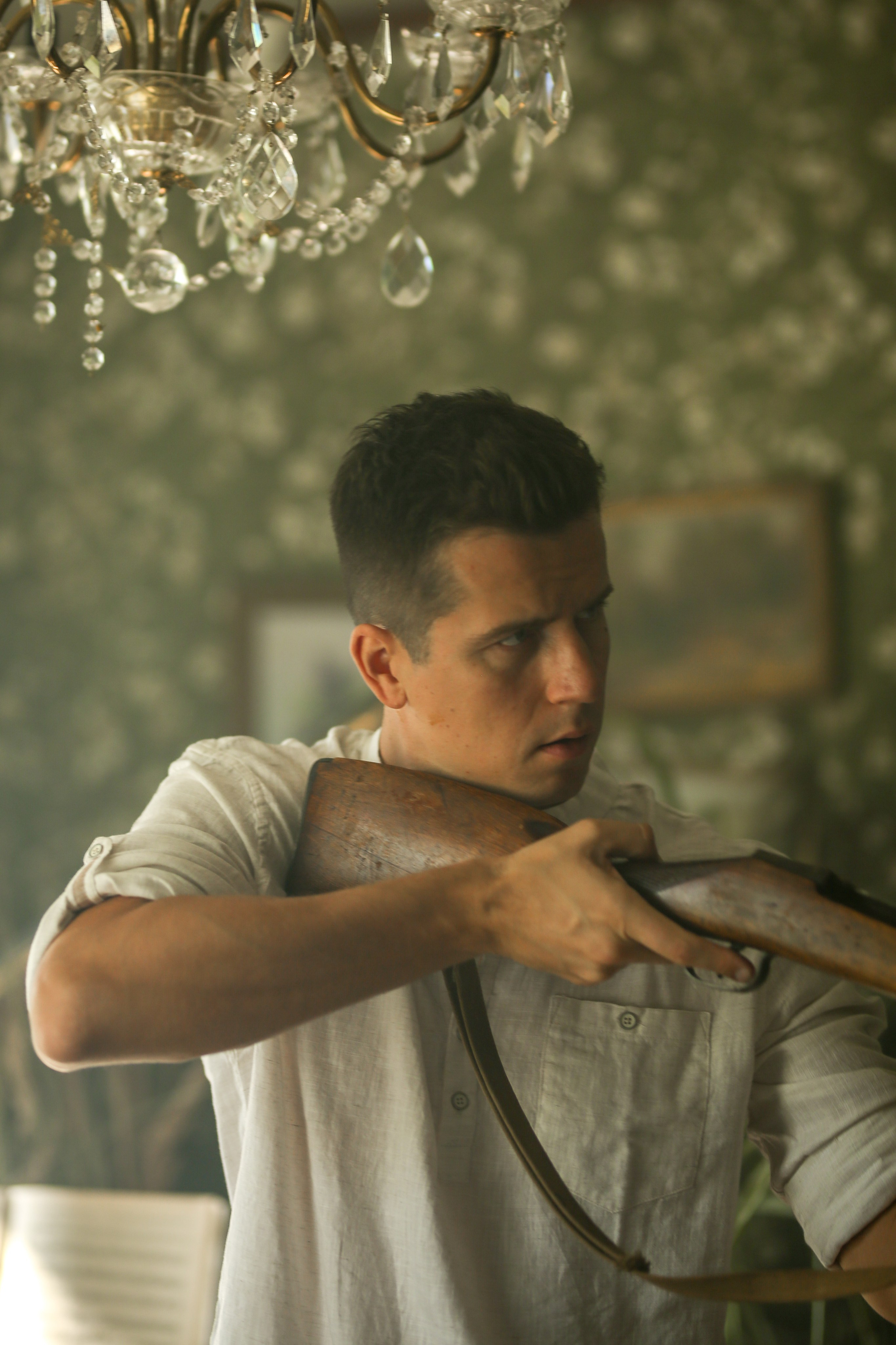 Писатель в Drozd House. Фотограф Анастасия Залевская