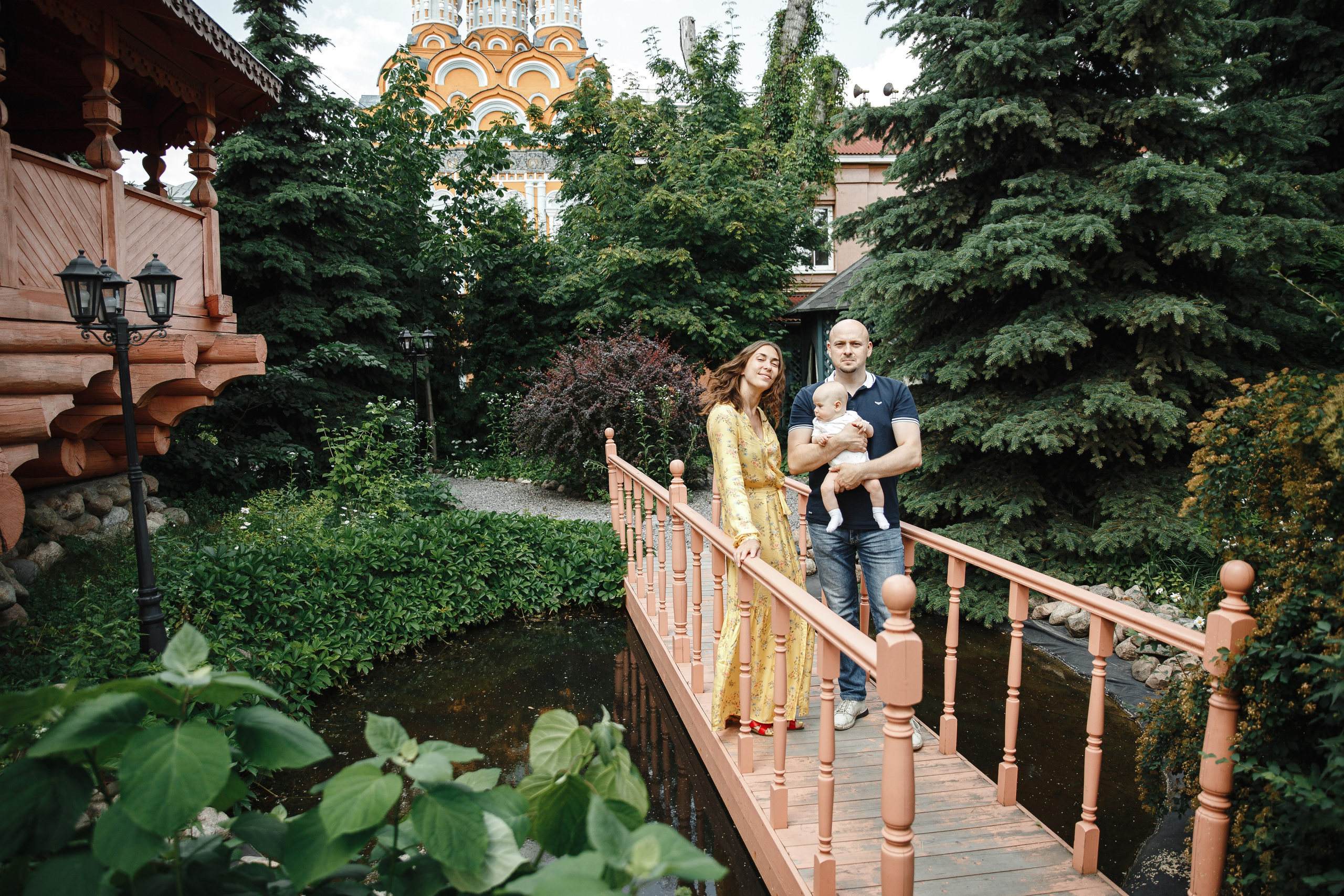 Крещение в Храме Григория Неокесарийского на Б. Полянке в Москве. Фотограф на Крещение Москва