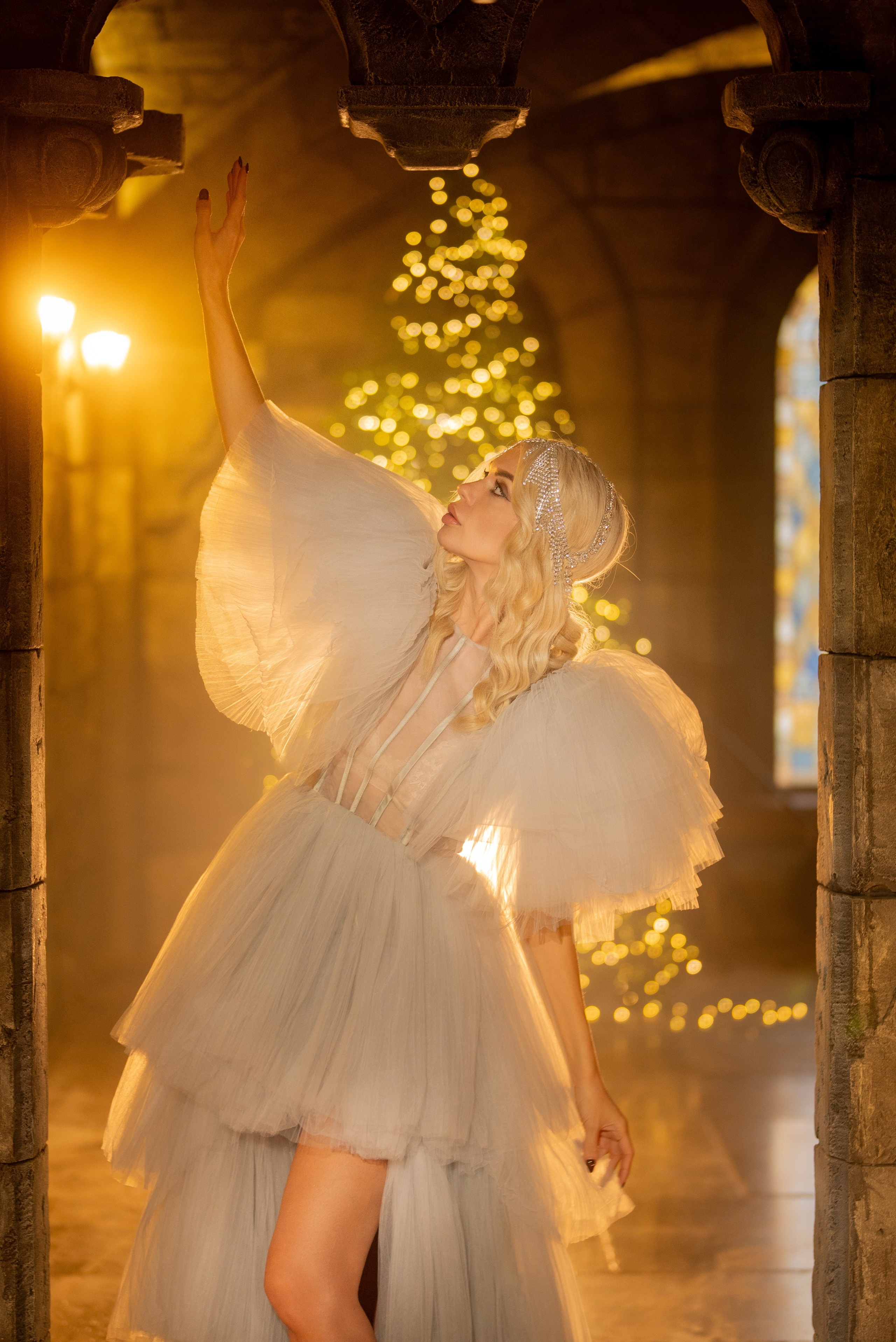 Новогодняя фотосессия в Замке Гарибальди. Фотограф Батурин Денис — Фотосессия в Замке Гарибальди