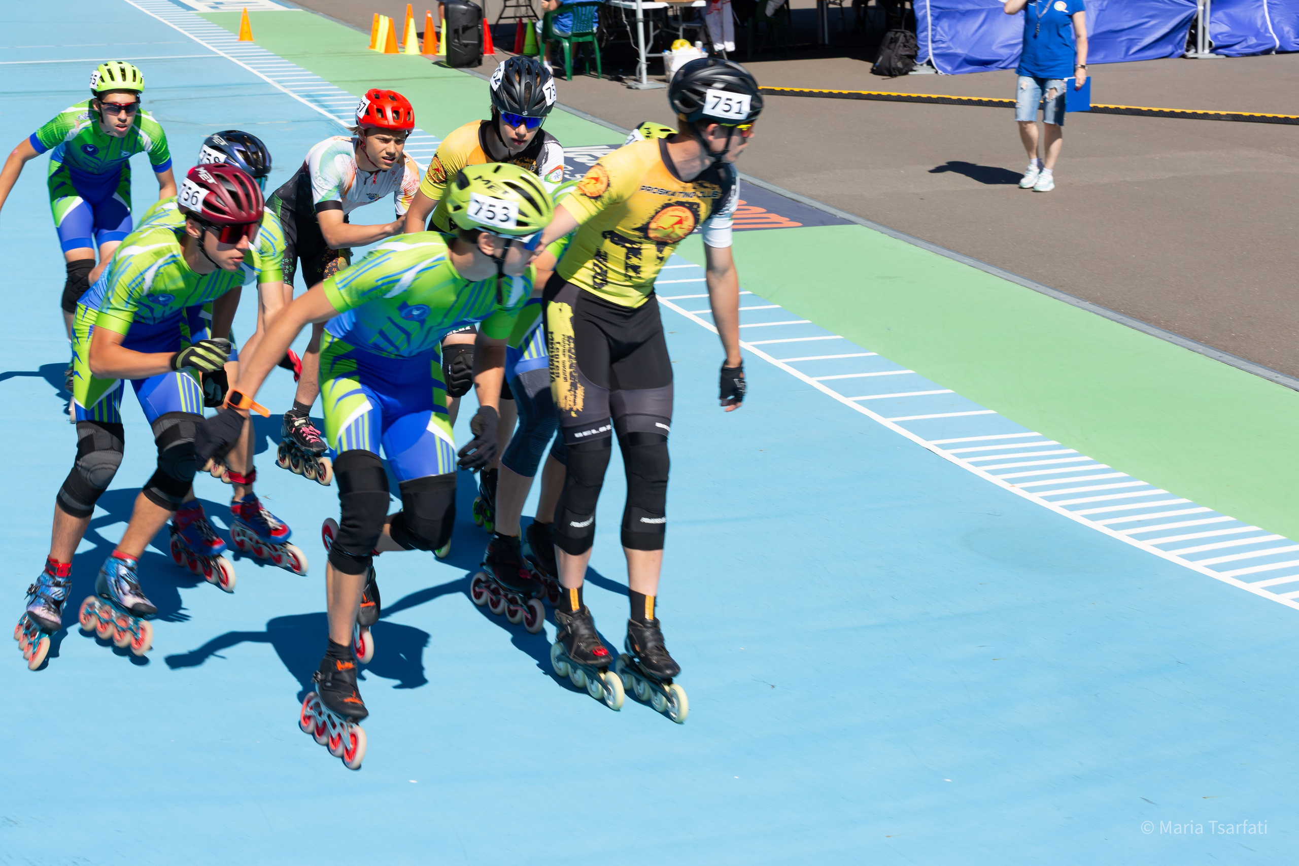 Международные соревнования по спидскейтингу. Солигорск, Беларусь. 2025. Спортивная съемка Мария Царфати