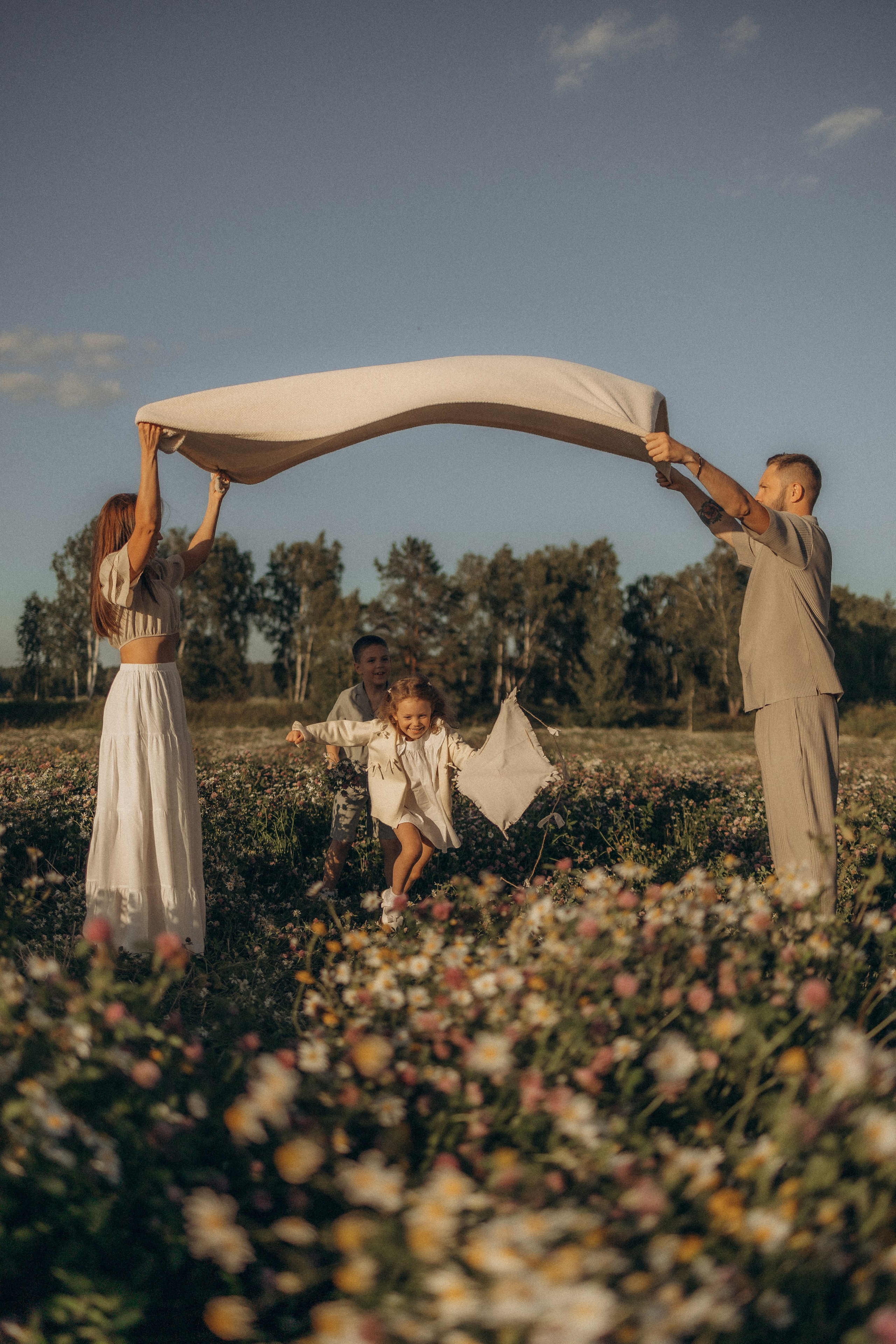 Семейная в ромашках. Эльвира Галимьянова — семейный фотограф Екатеринбурга